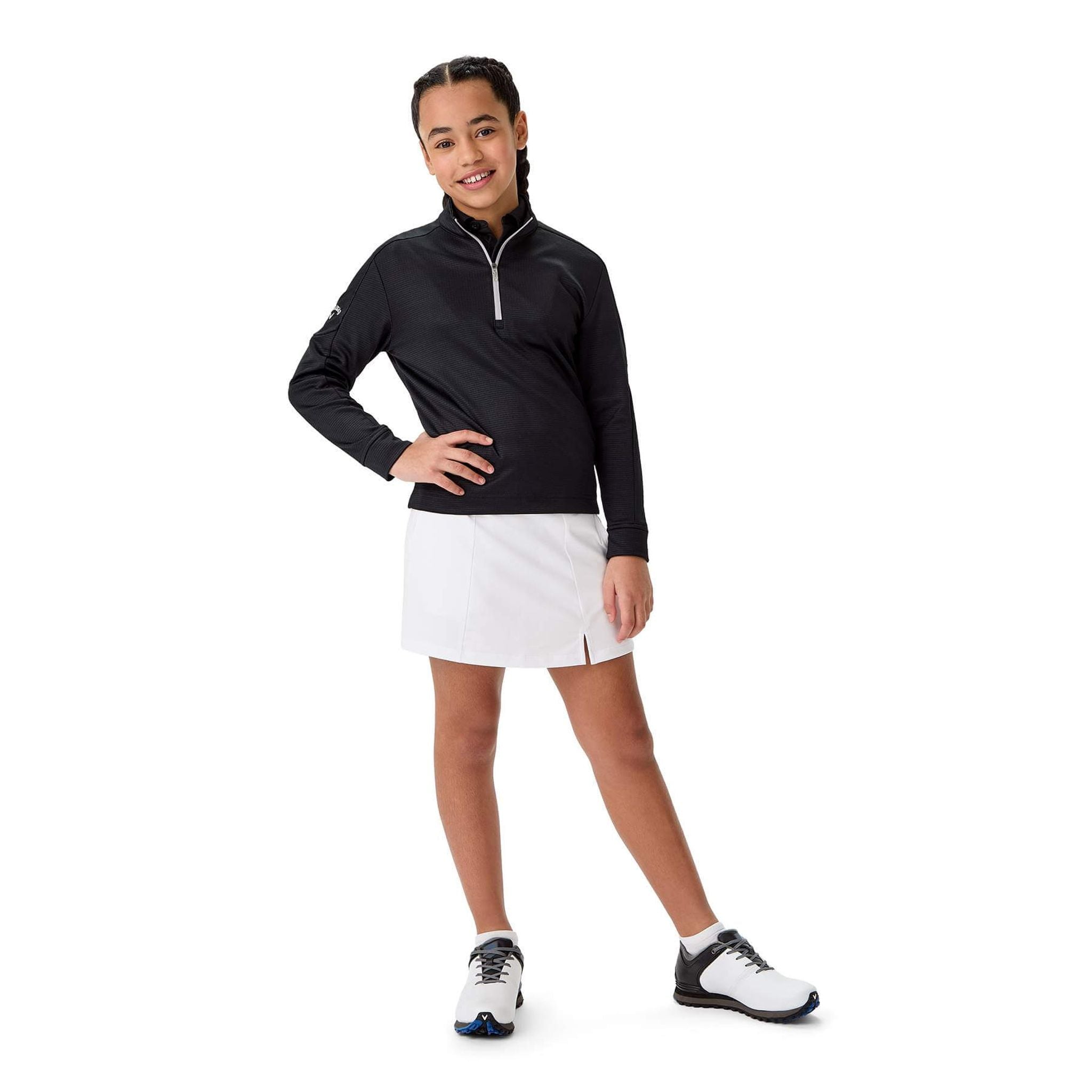 Maglione in pile con cerniera 1/4 Callaway