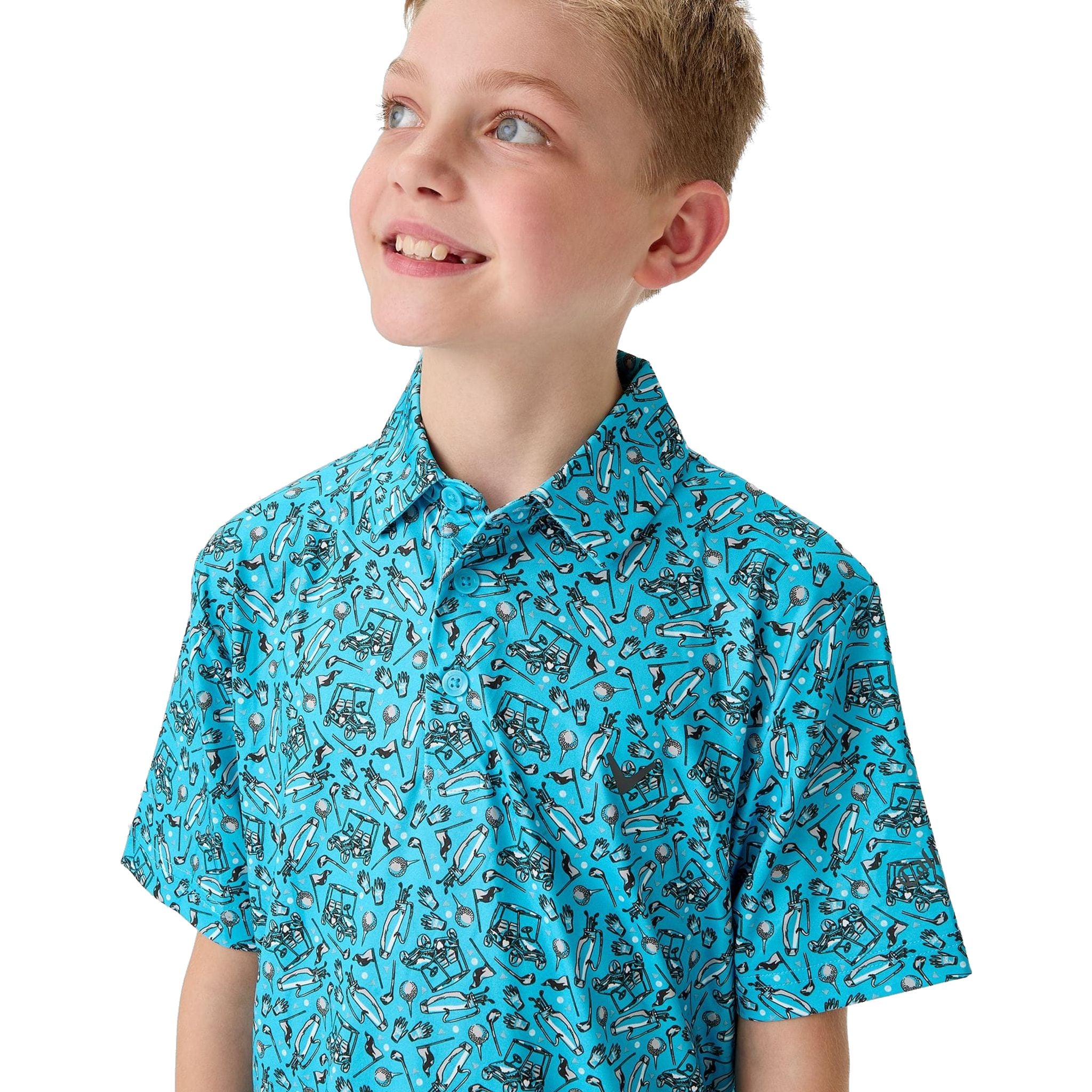 Polo Callaway All Over Golf stampata