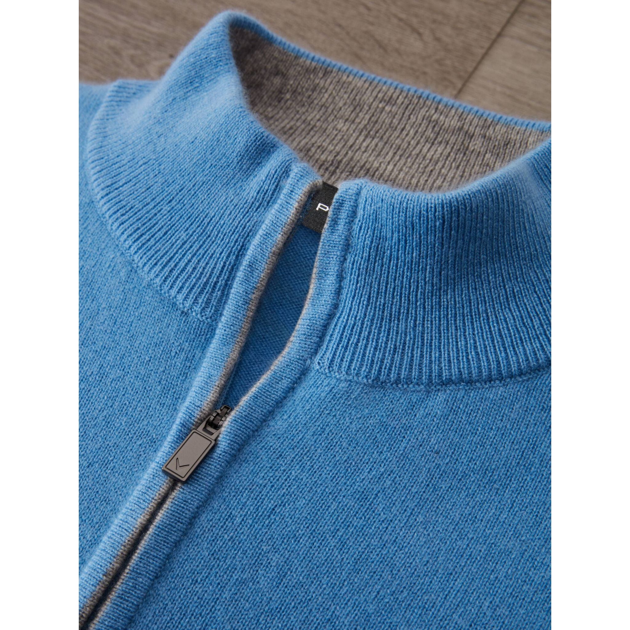 Maglione con scollo a V in cashmere Callaway Premium Luxe da uomo