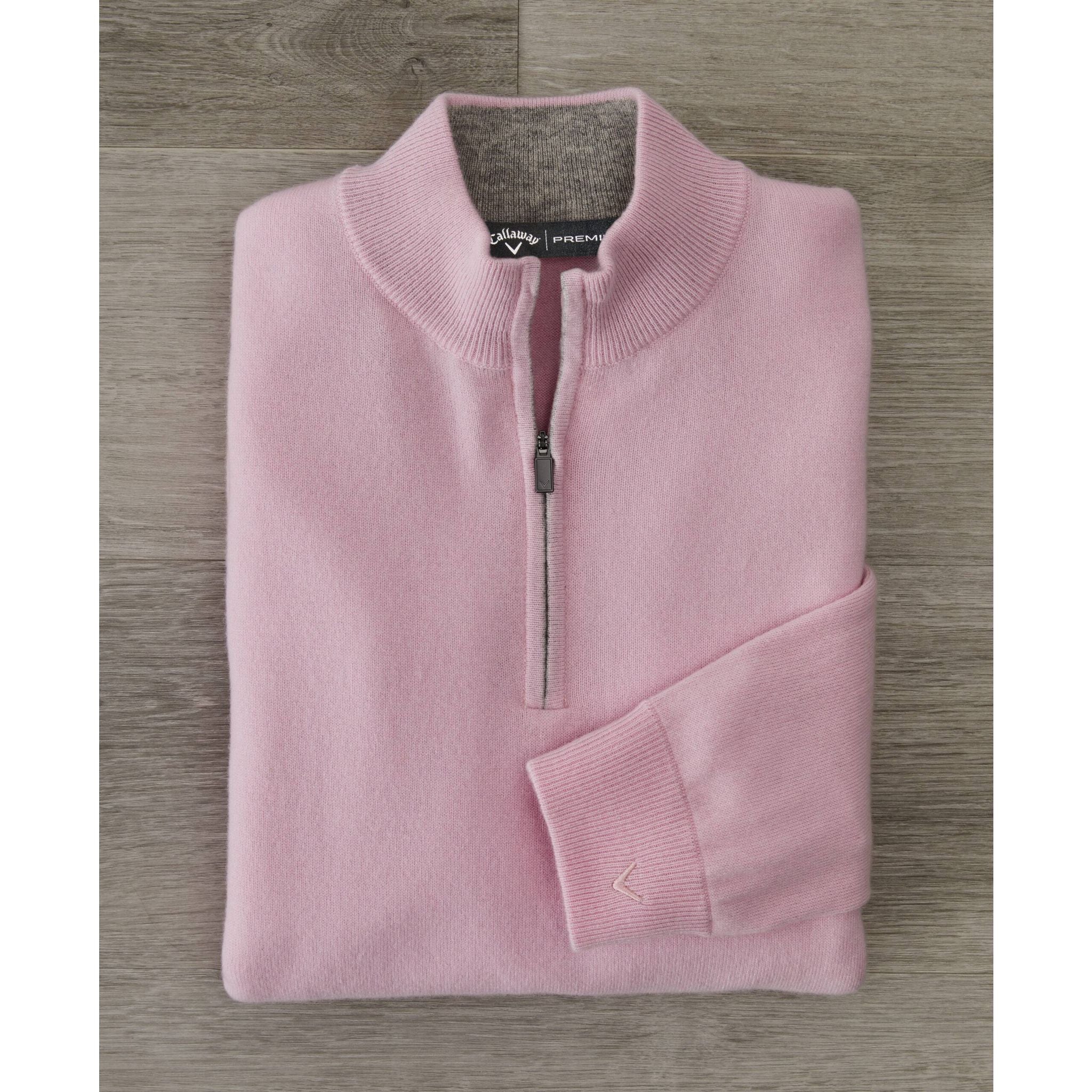 Maglione con scollo a V in cashmere Callaway Premium Luxe da uomo