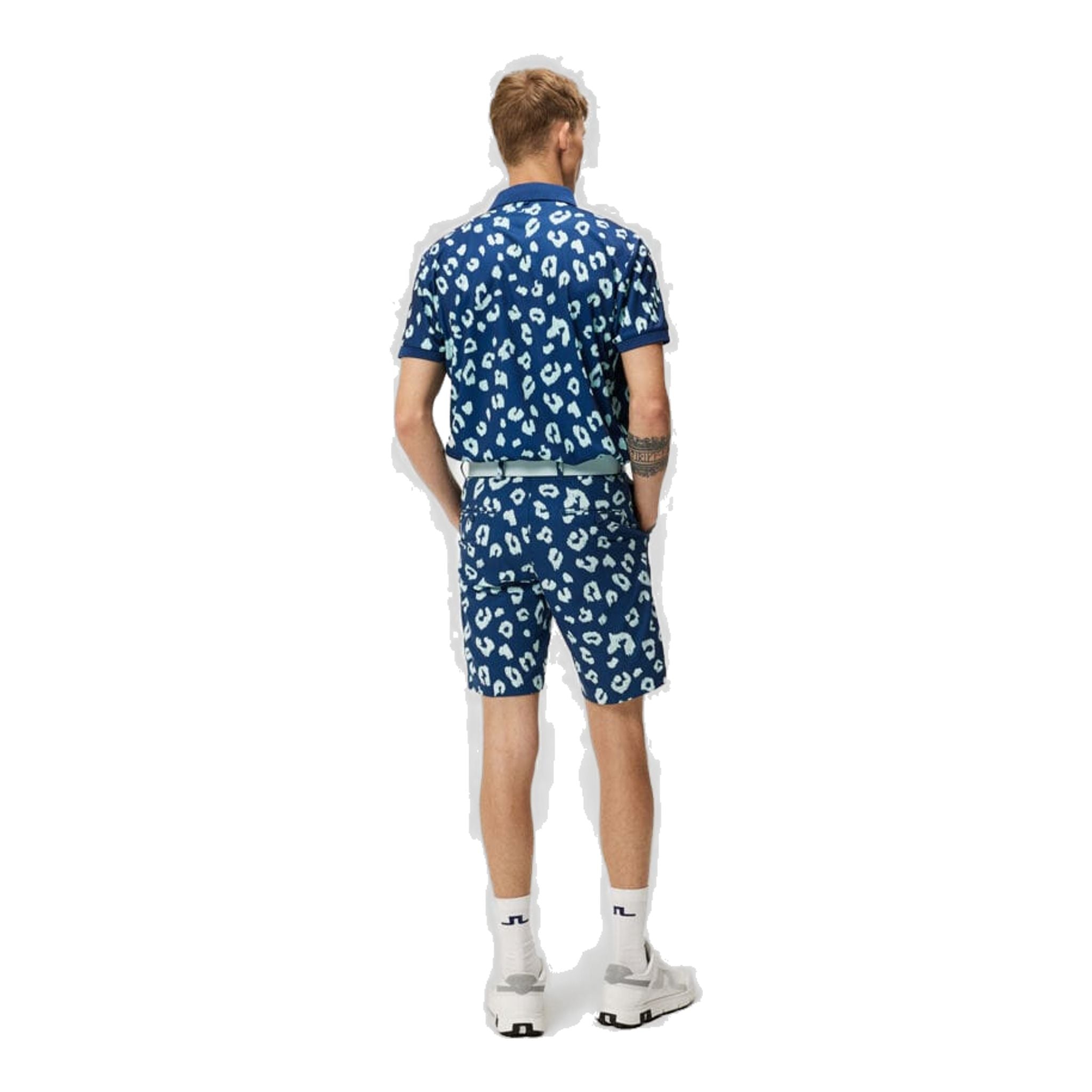 Polo da uomo con stampa J. Lindeberg Tour Tech Reg Fit