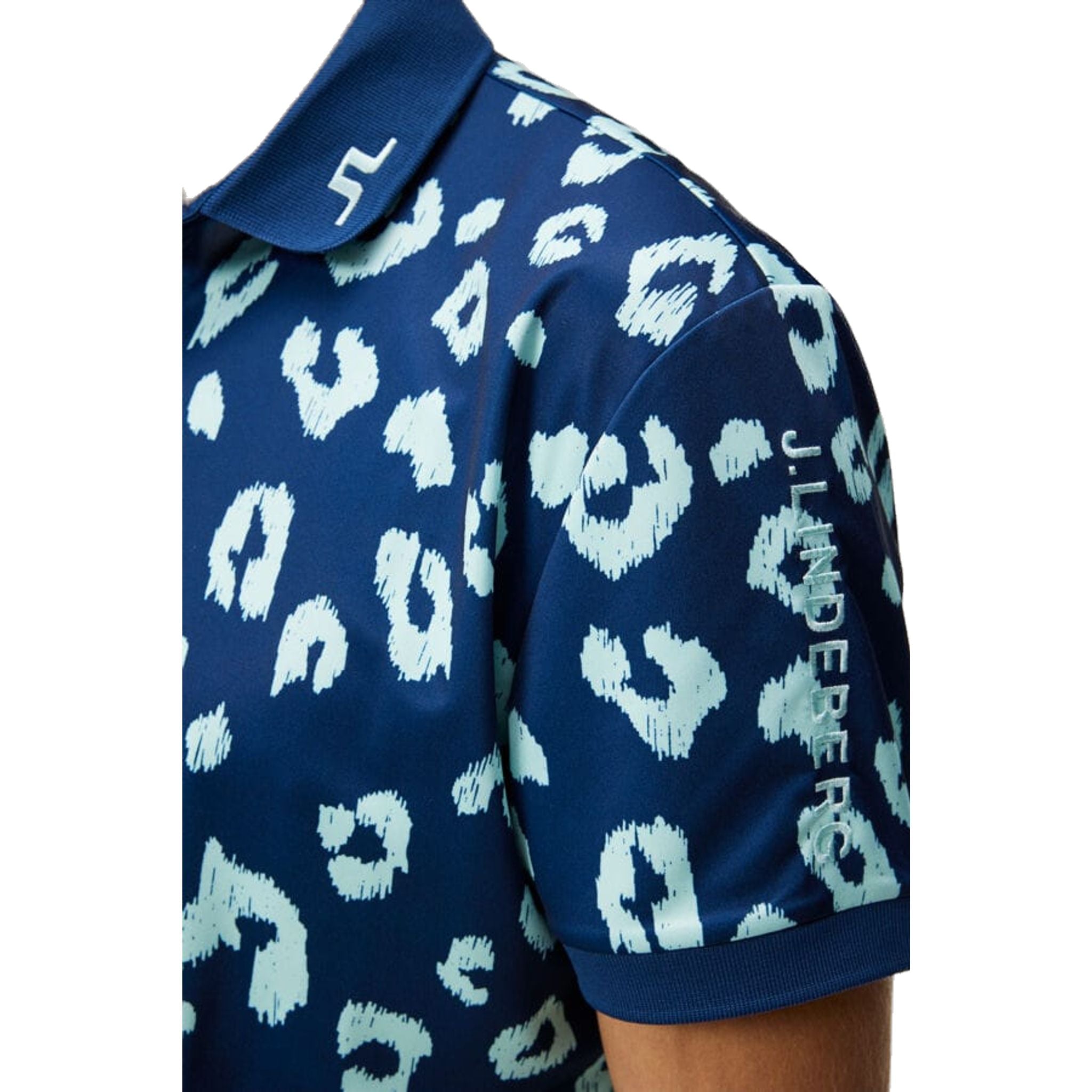 Polo da uomo con stampa J. Lindeberg Tour Tech Reg Fit