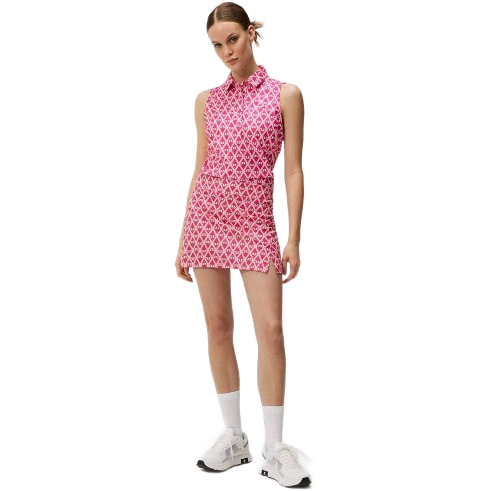 Top senza maniche con stampa J. Lindeberg Dena da donna