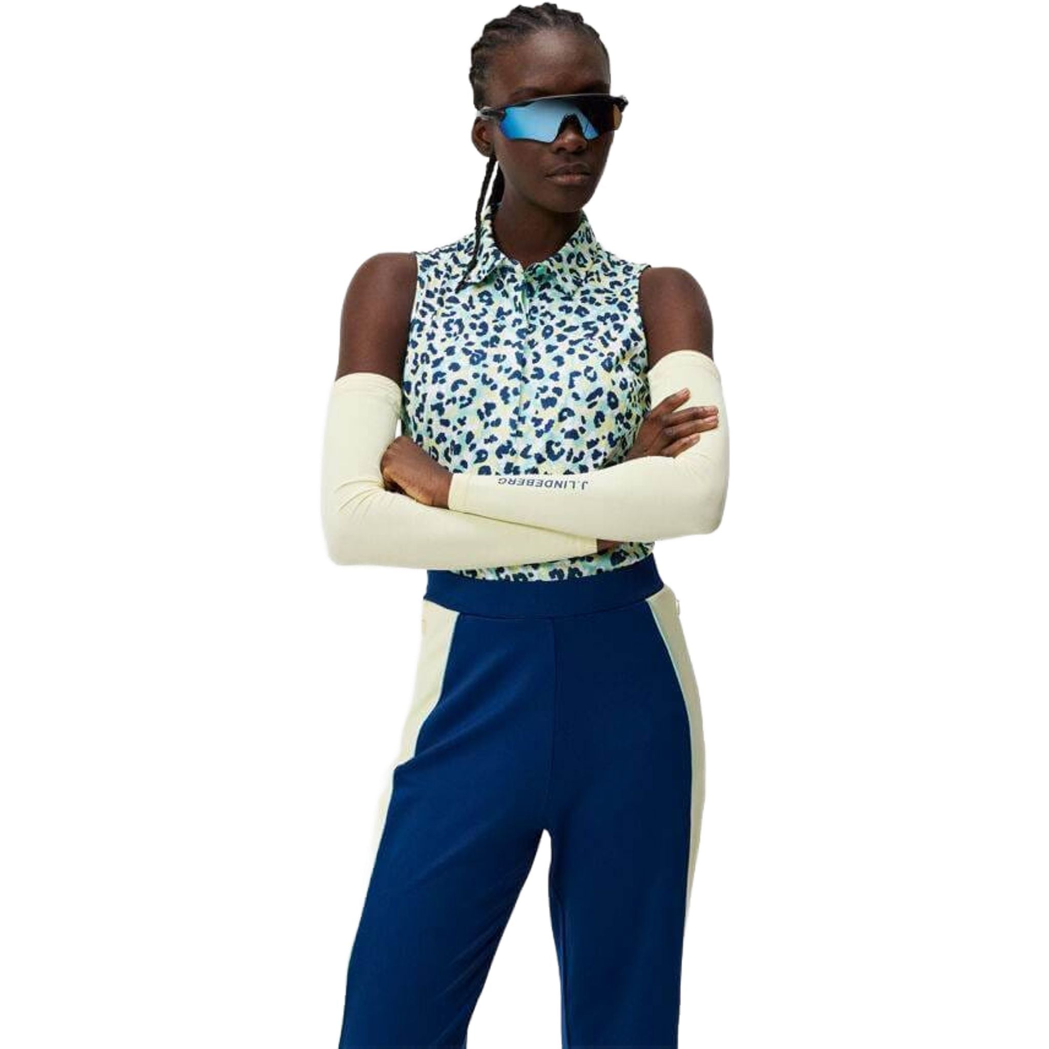 Top senza maniche con stampa J. Lindeberg Dena da donna