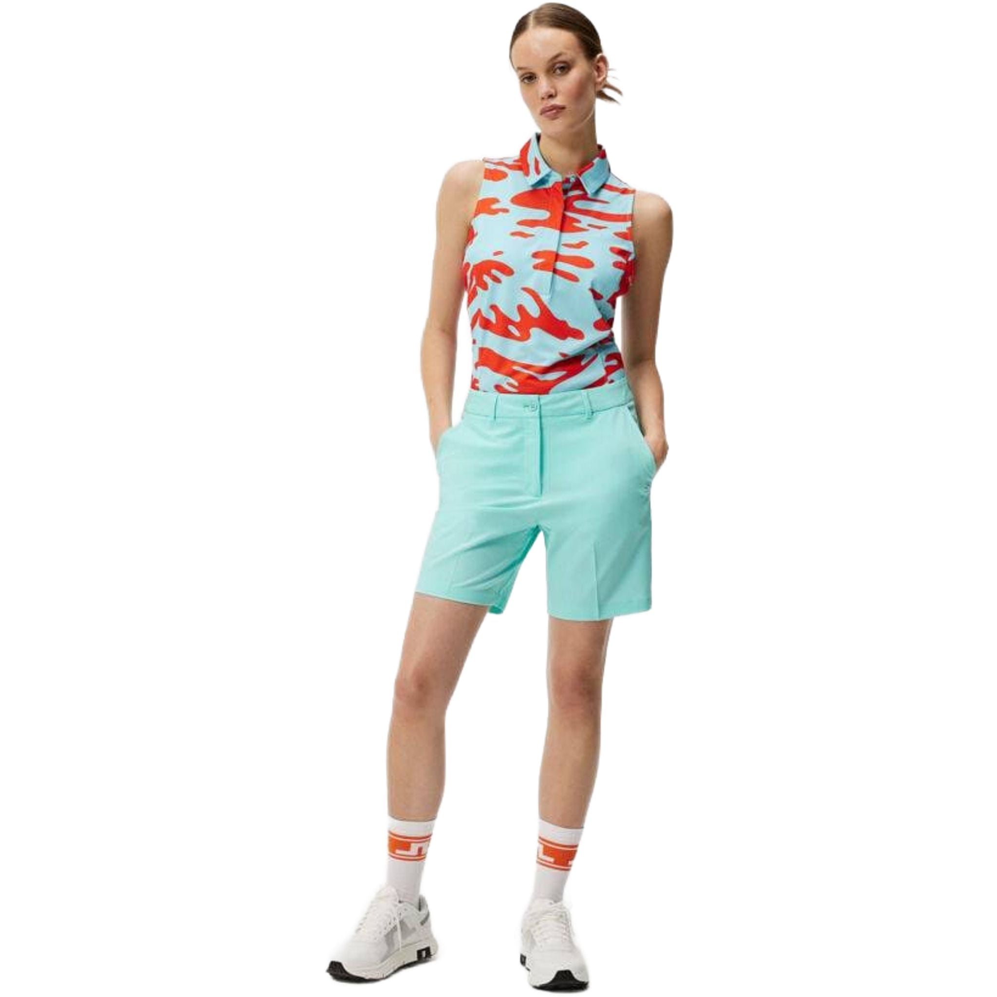 Top senza maniche con stampa J. Lindeberg Dena da donna