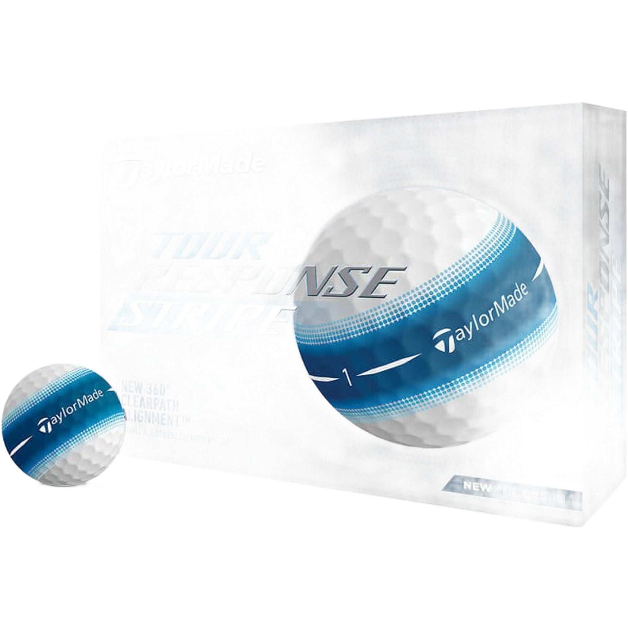 Palline da golf TaylorMade Tour Response Stripe