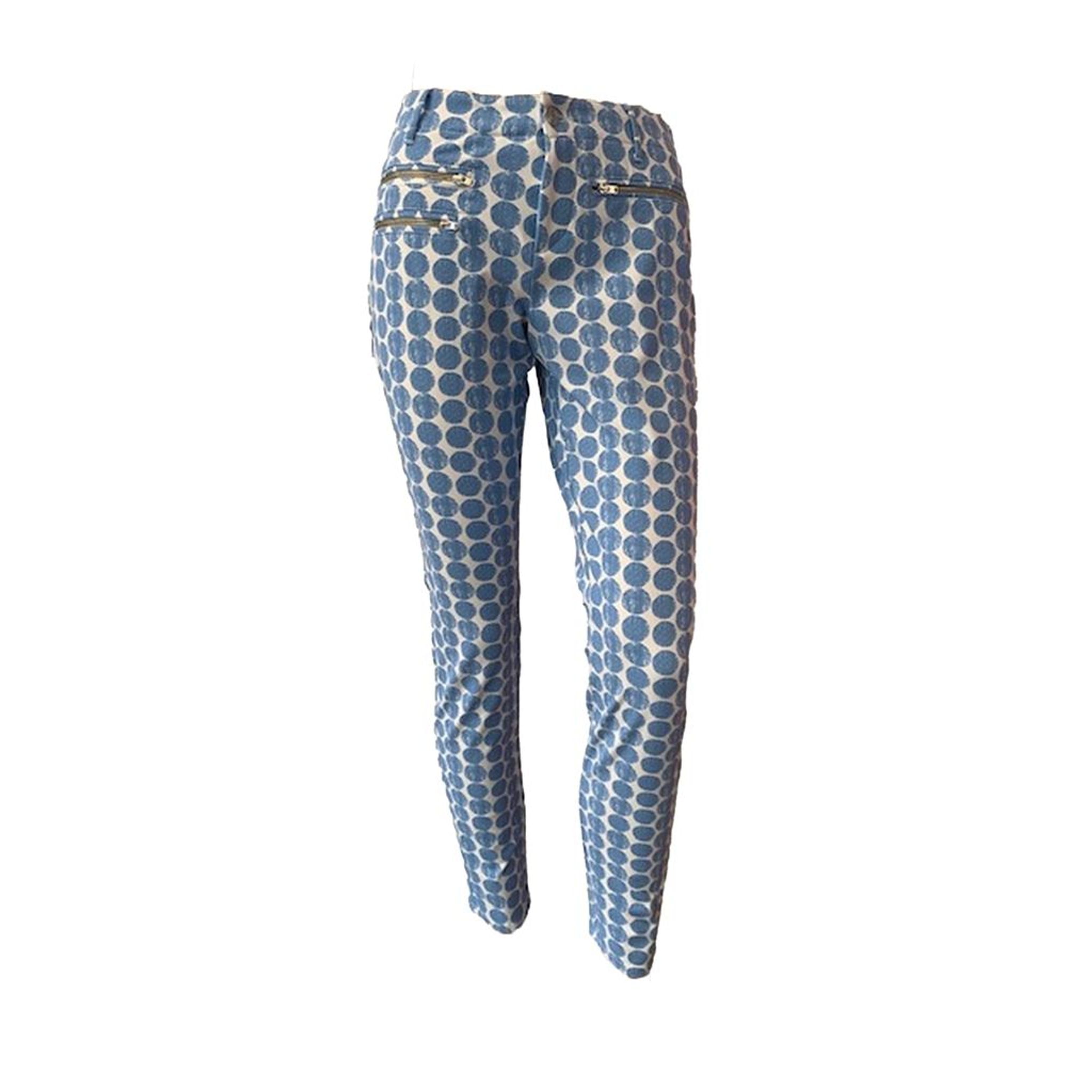 Pantaloni da golf Alberto Tina-Z-WR Dots da donna