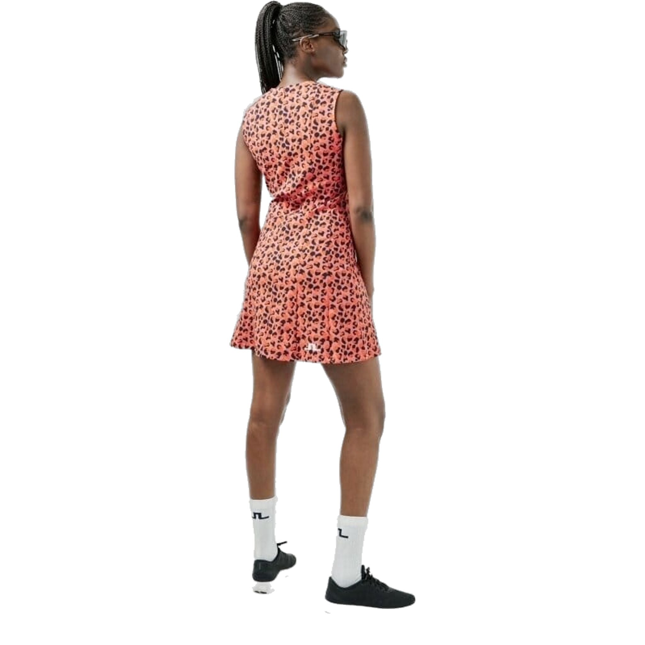 J. Lindeberg Abito da golf con stampa Jasmin da donna