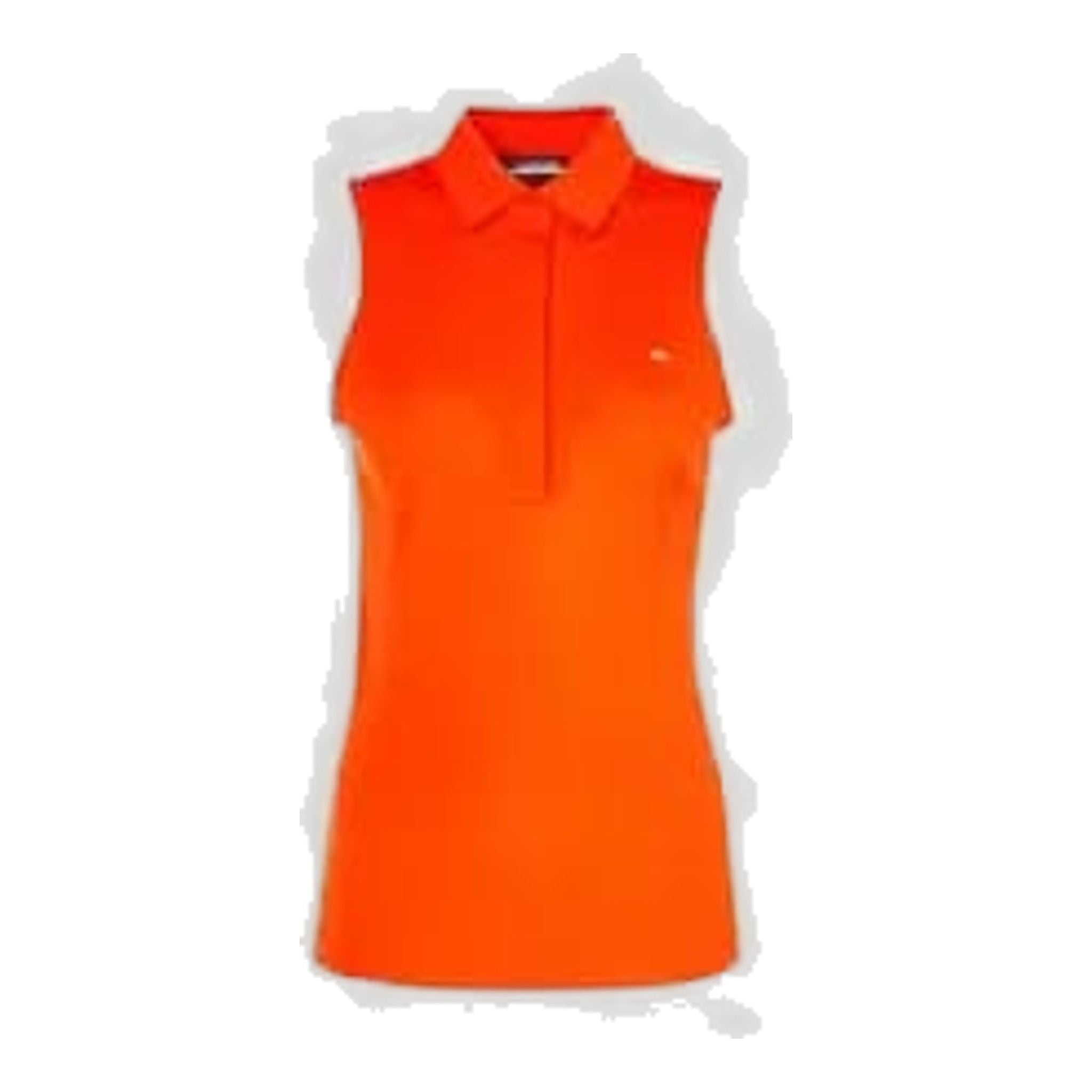 J. Lindeberg W Dena Top da golf senza maniche Tangerine Tango da donna