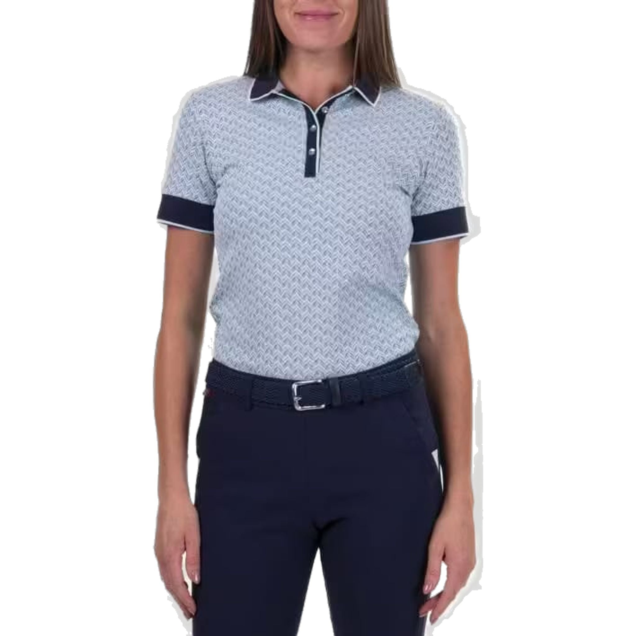 Kjus Ella Structure S/S Golfpolo Damen