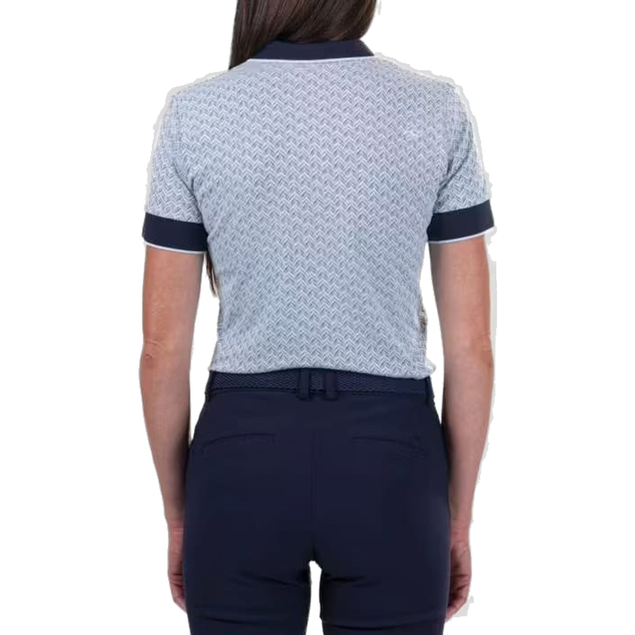Polo da golf da donna Kjus Ella Structure S/S