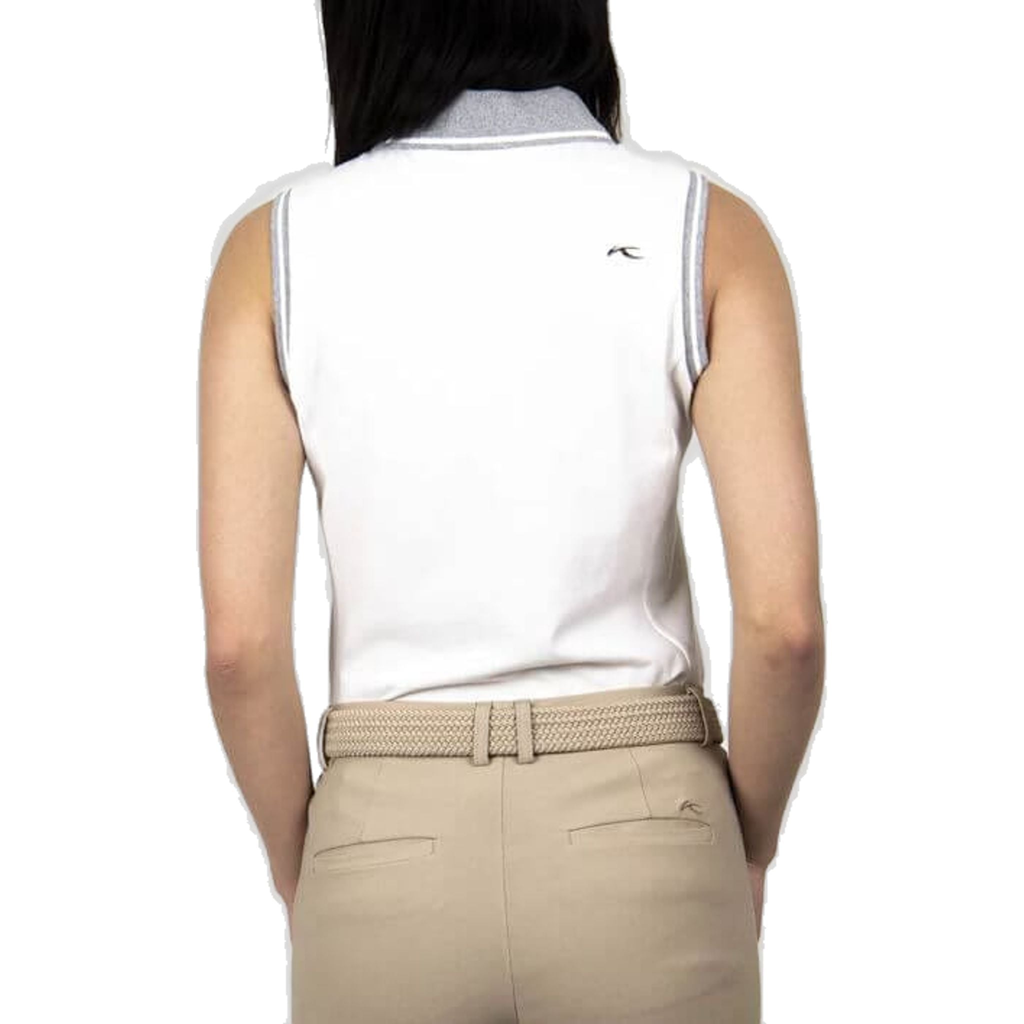 Polo da golf da donna Kjus Vneck S/L