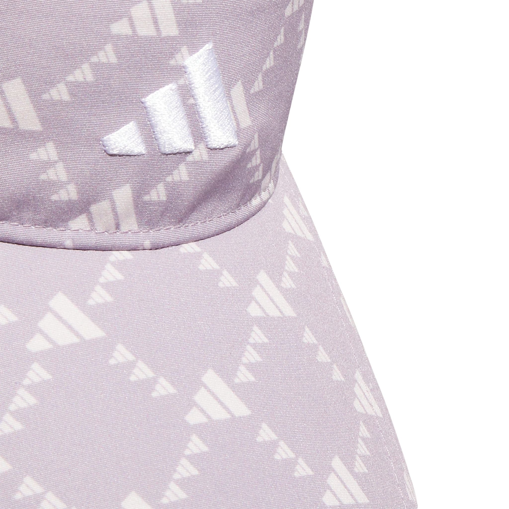 Berretto con visiera da fairway con stampa monogramma Adidas da donna