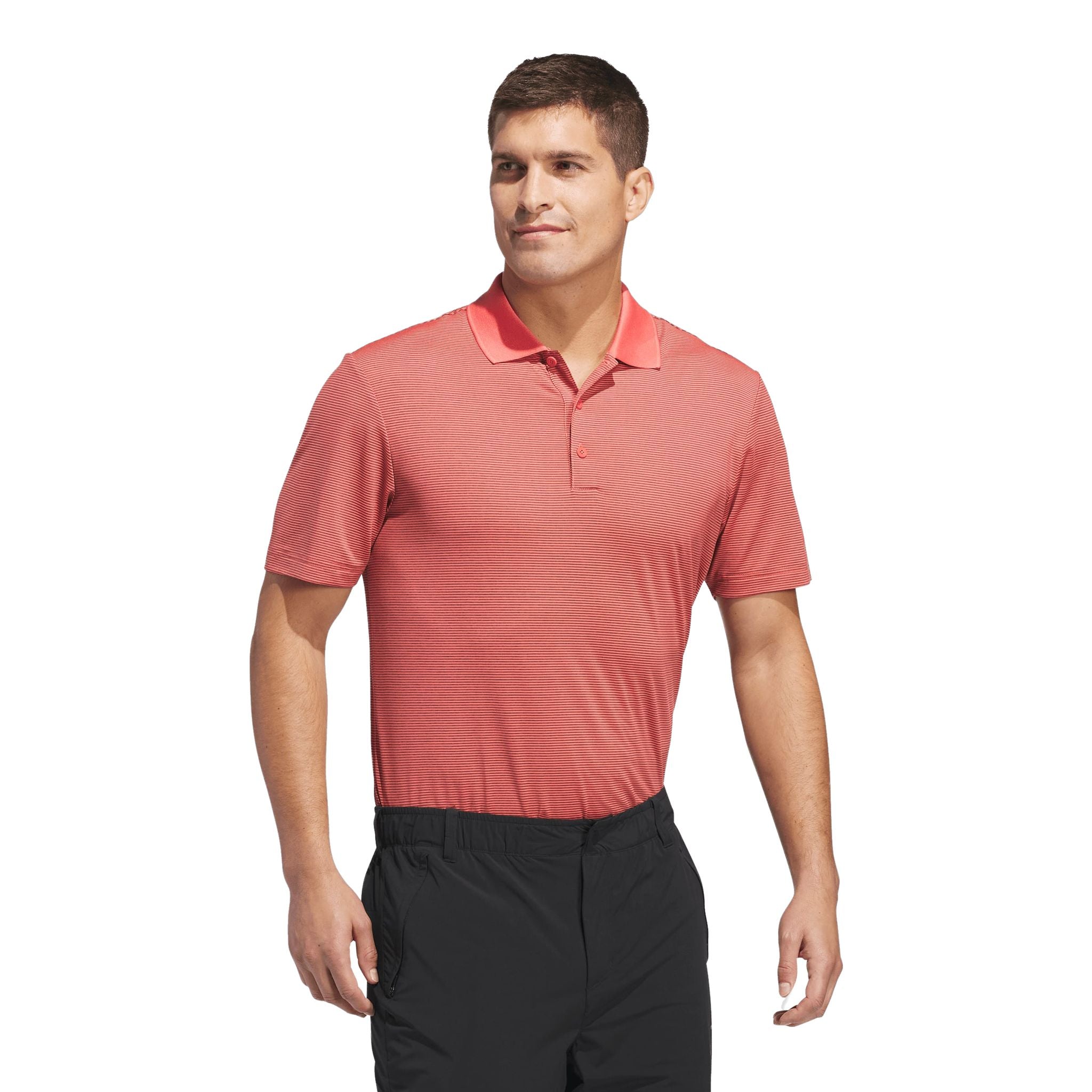 Adidas Ultimate365 Ottoman Stripe Polo Shirt Herren