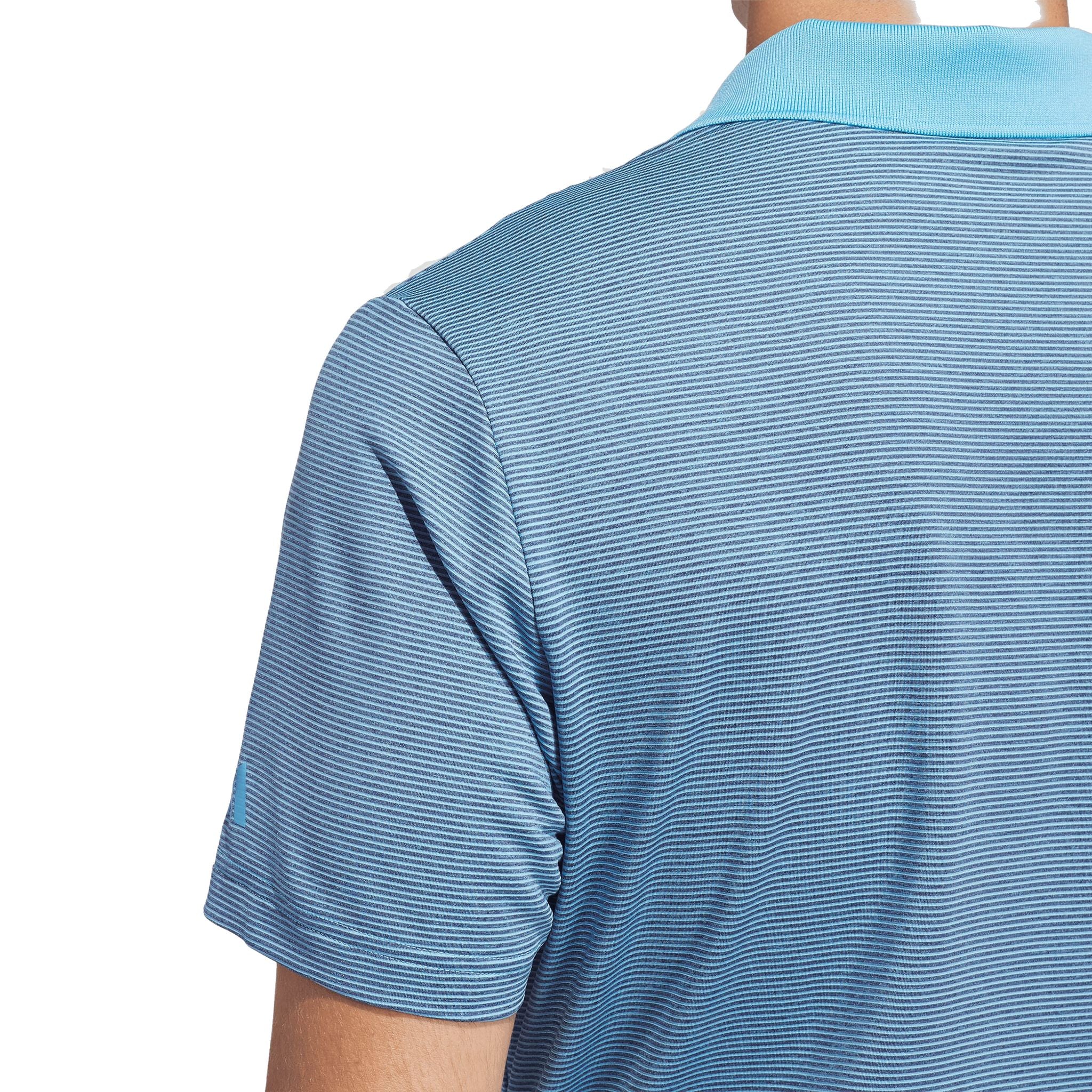 Polo a righe Adidas Ultimate365 Ottoman da uomo