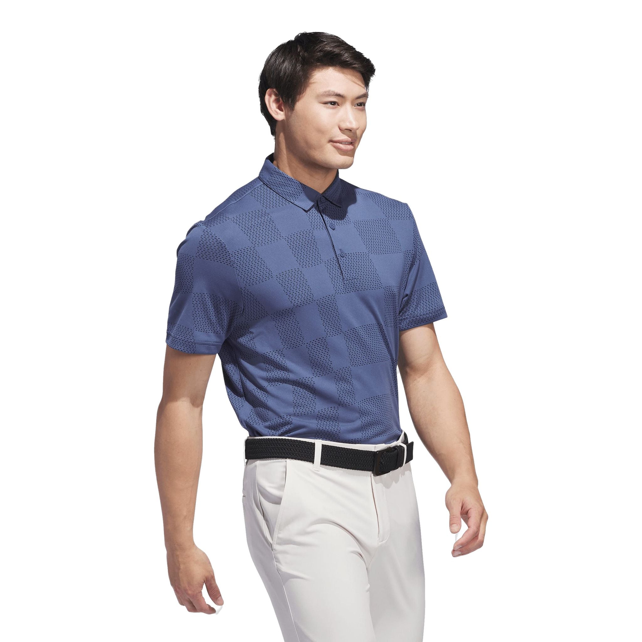 Polo Adidas Ultimate365 testurizzata jacquard da uomo