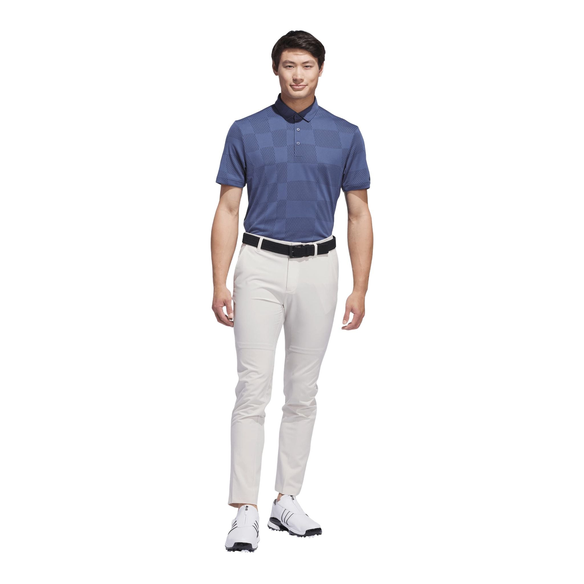 Polo Adidas Ultimate365 testurizzata jacquard da uomo