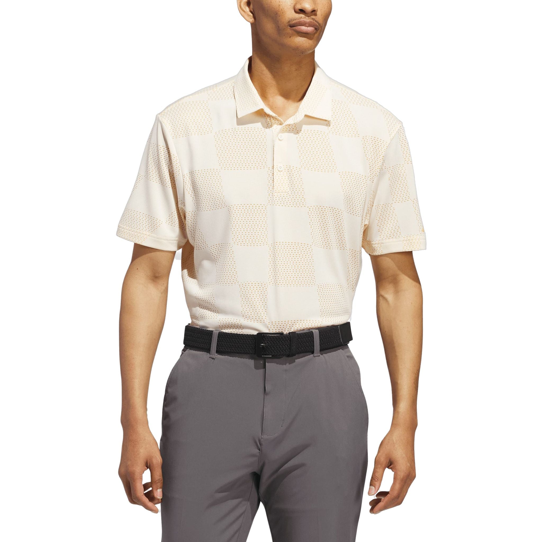 Polo Adidas Ultimate365 testurizzata jacquard da uomo