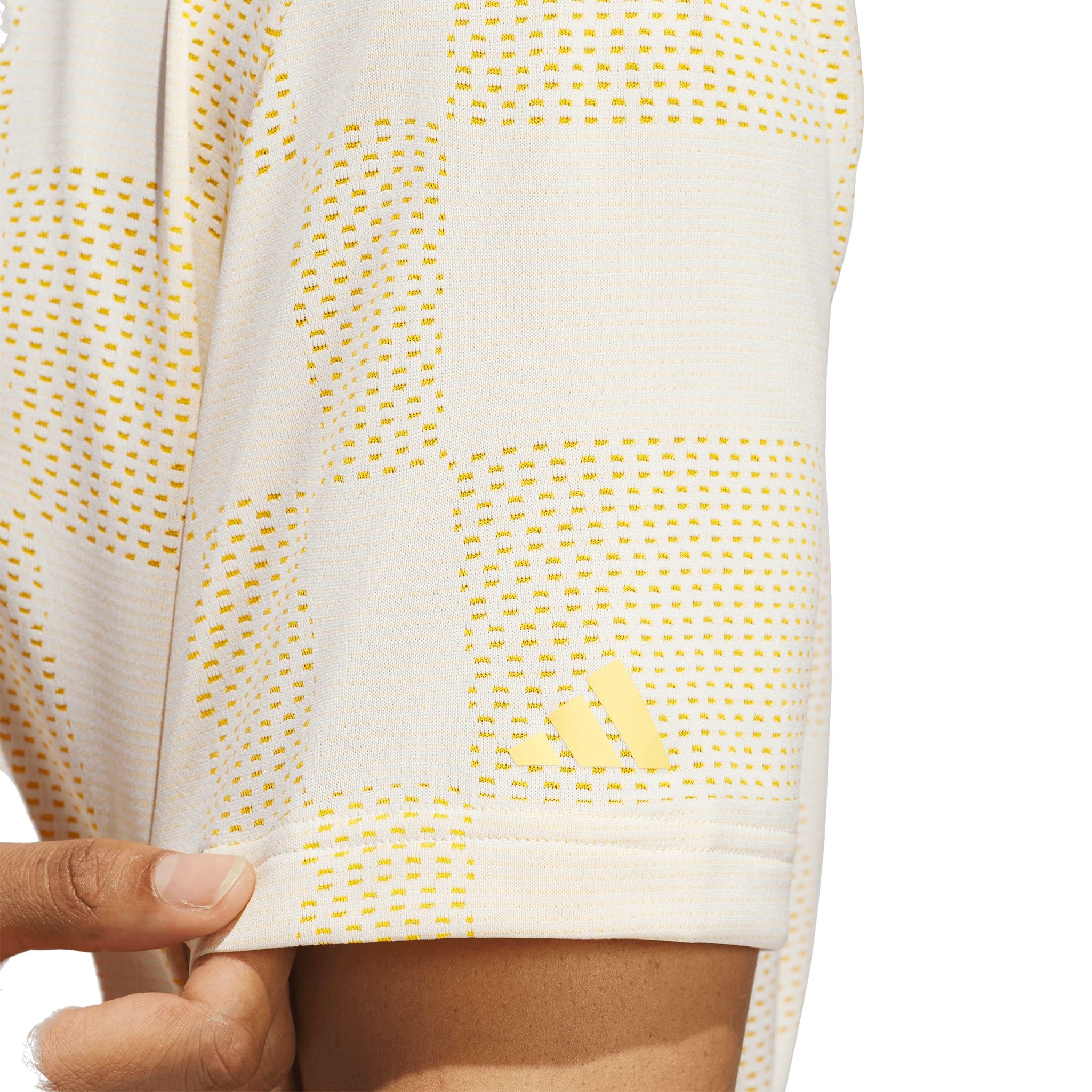 Polo Adidas Ultimate365 testurizzata jacquard da uomo