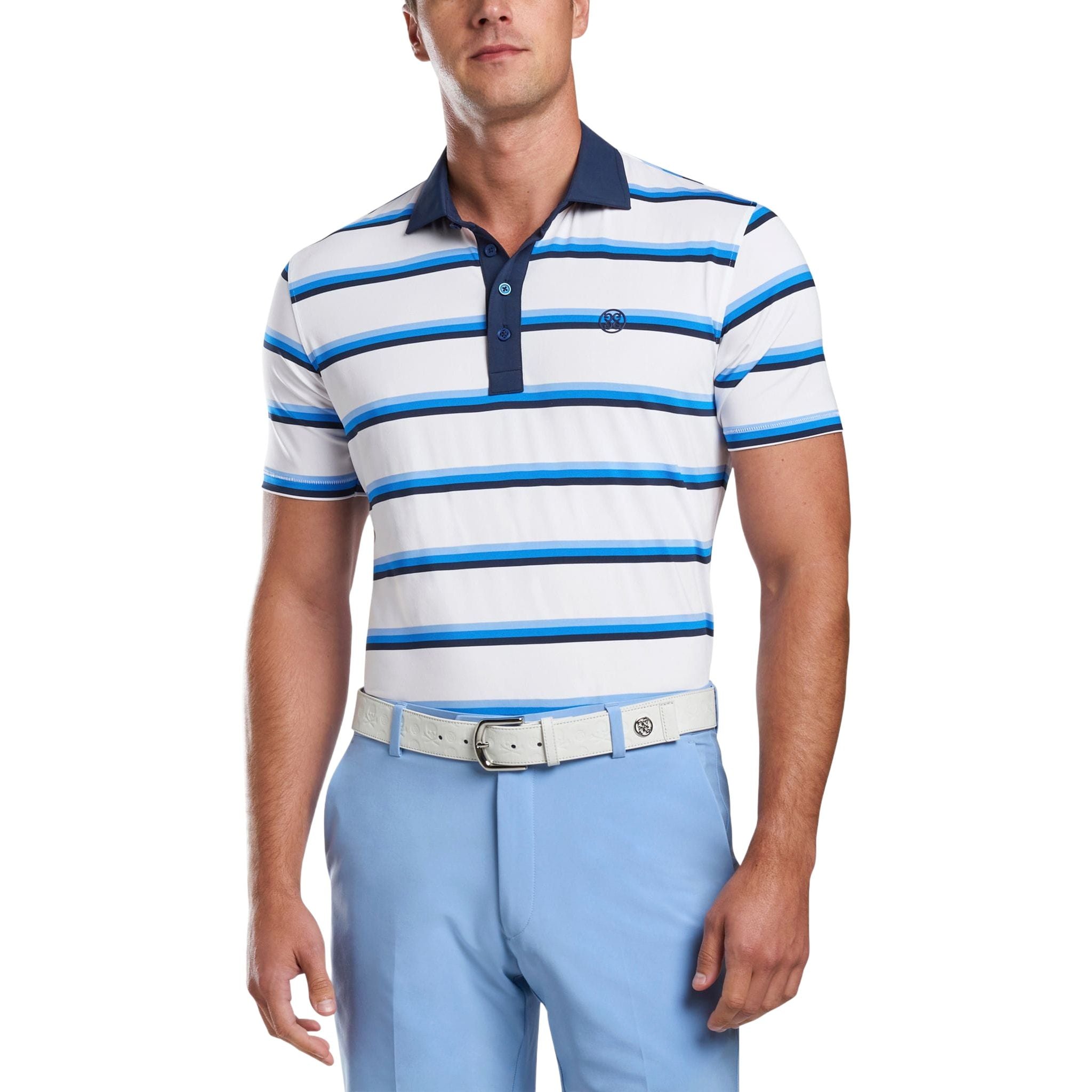 Polo da golf GFORE Yarn Dye Stripe da uomo