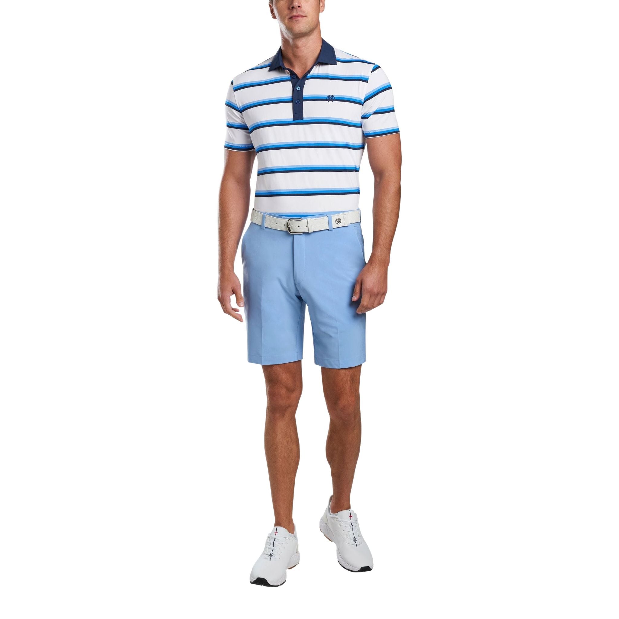 Polo da golf GFORE Yarn Dye Stripe da uomo