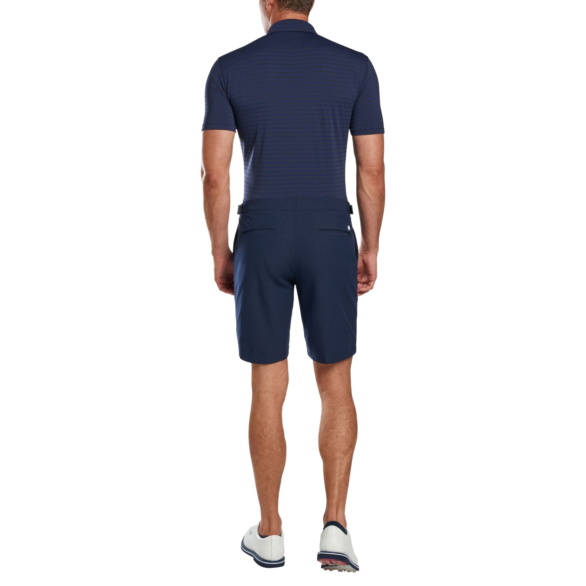 Polo da golf GFORE Perforated Stripe da uomo