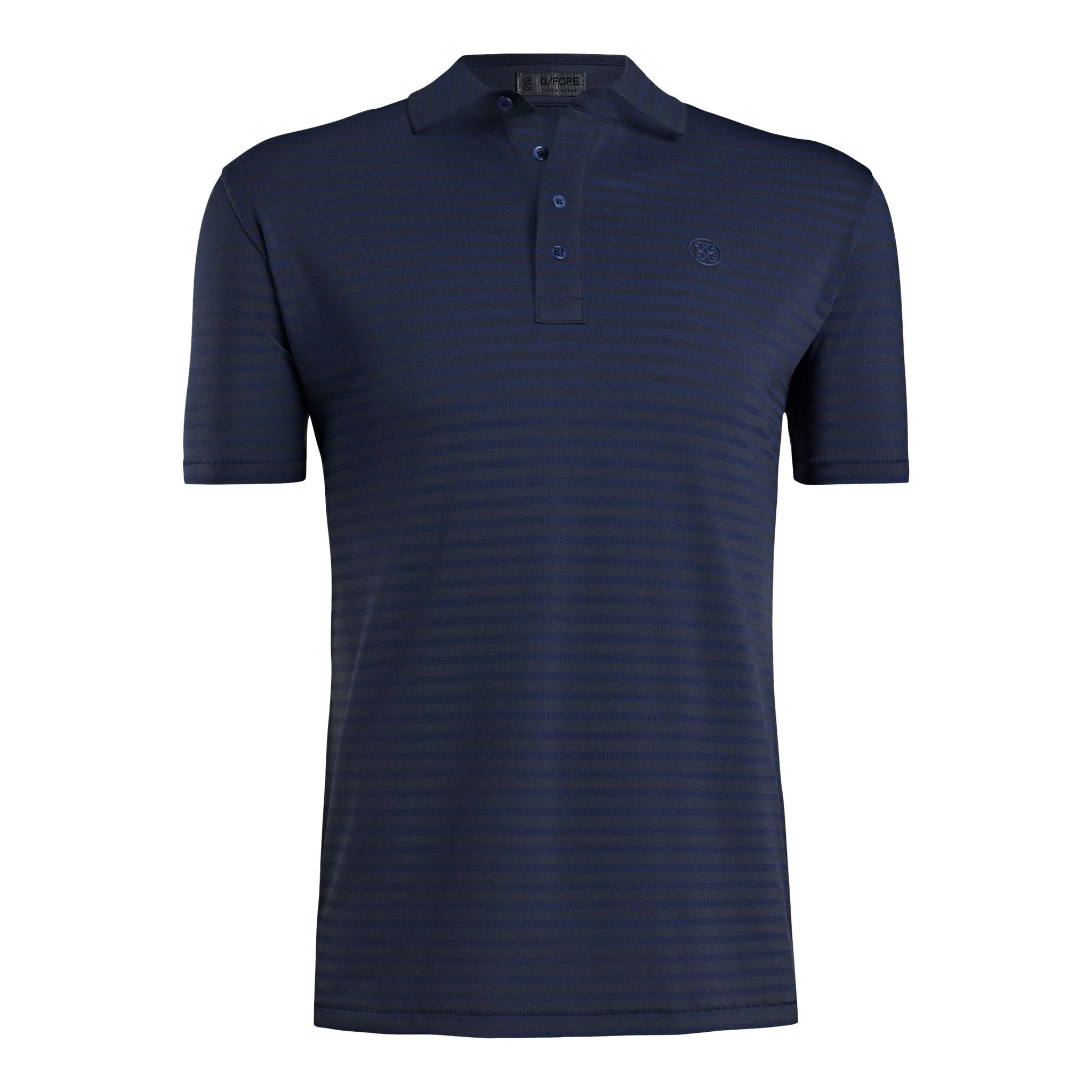 Polo da golf GFORE Perforated Stripe da uomo