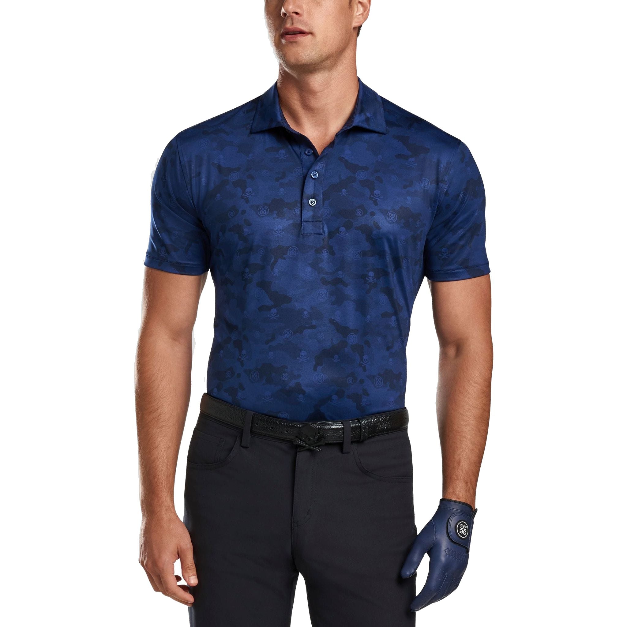 Polo da golf da uomo GFORE Icon Camo Jersey