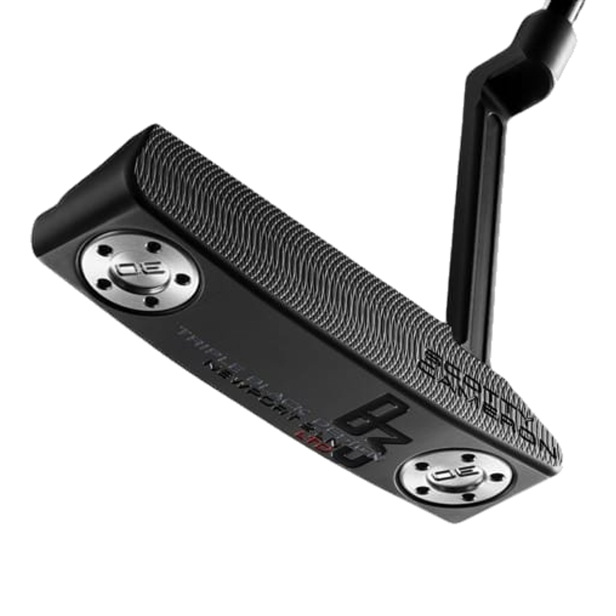 Putter Scotty Cameron Triple Black in edizione limitata Newport 2 a collo lungo