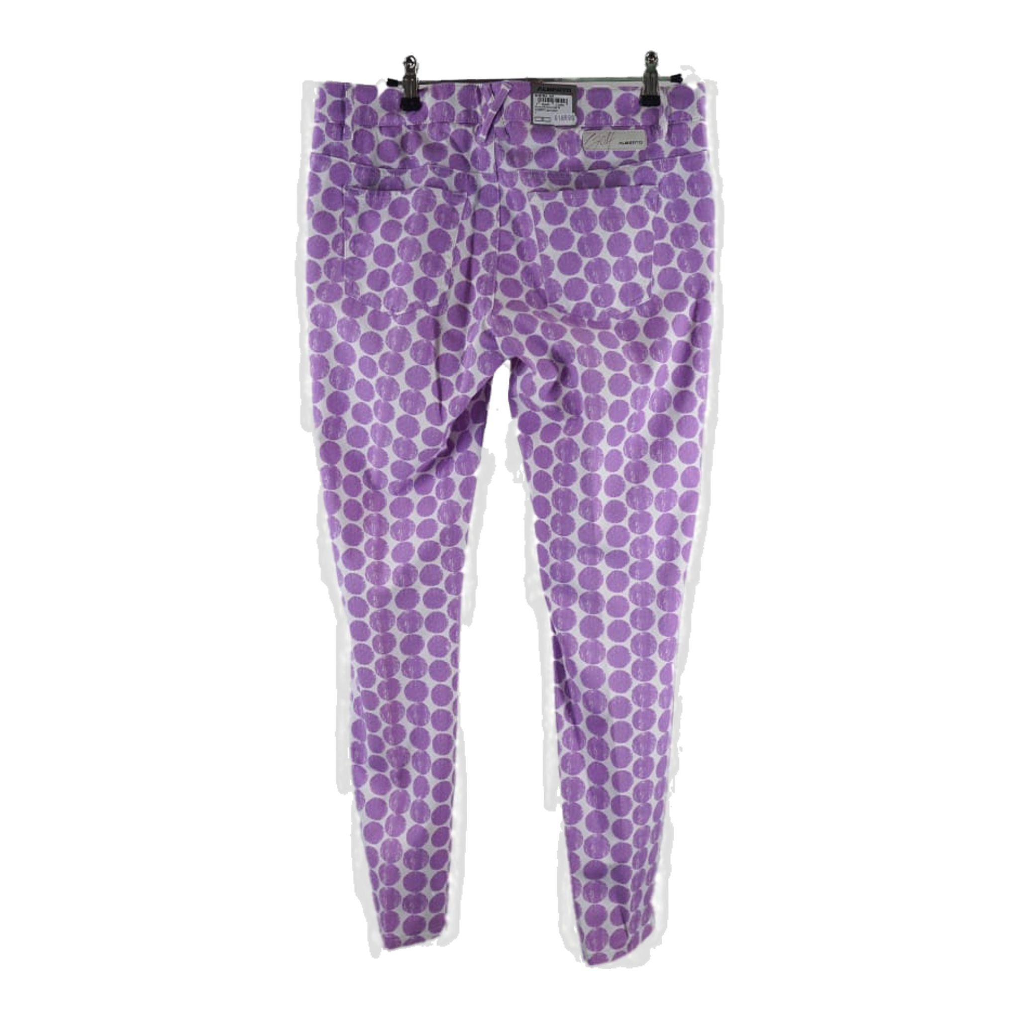 Pantaloni da golf Alberto Mona WR Dots da donna