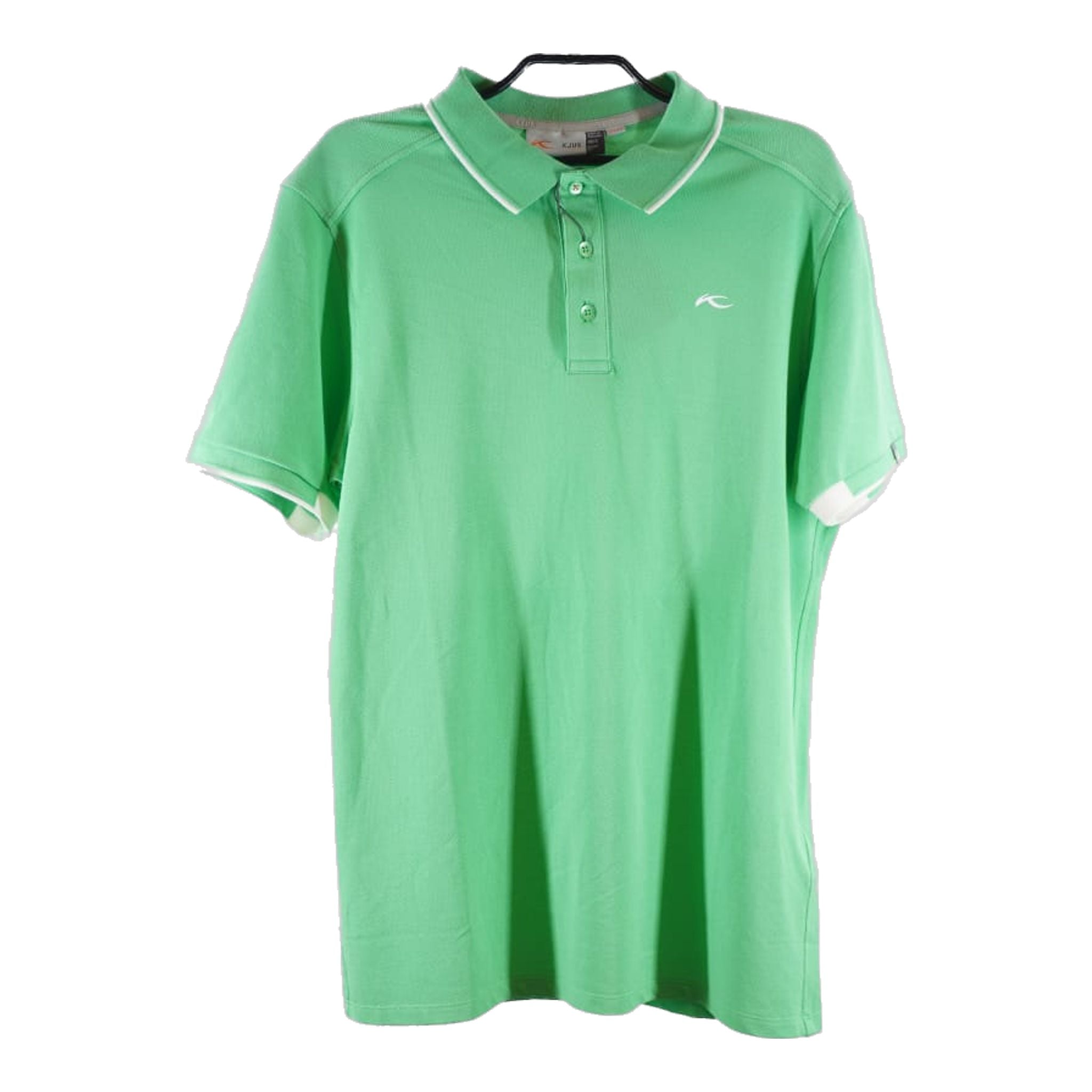 Polo da golf da uomo Kjus Stan S/S (logo frontale).