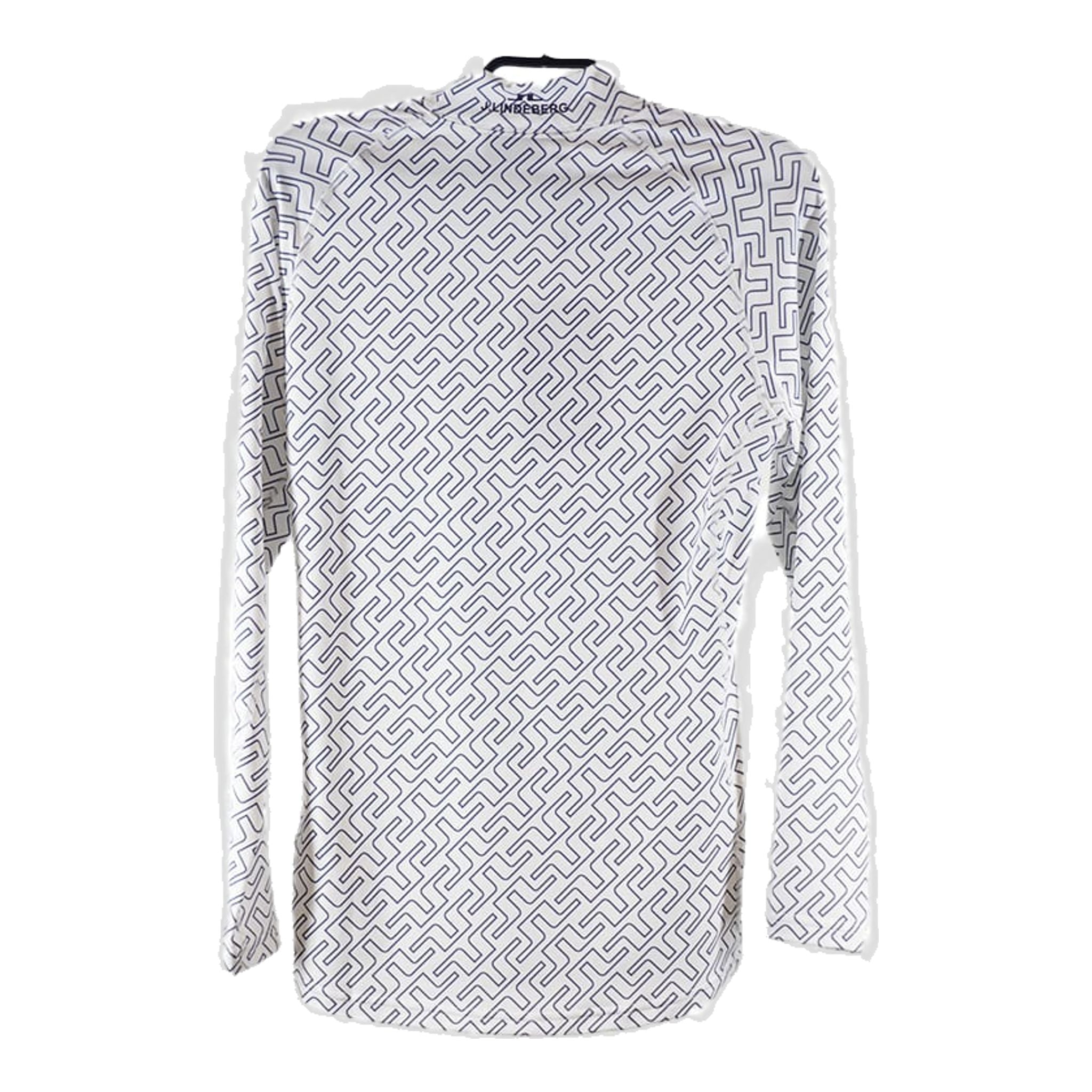 Polo da golf a compressione morbida con stampa Asa di J. Lindeberg da donna