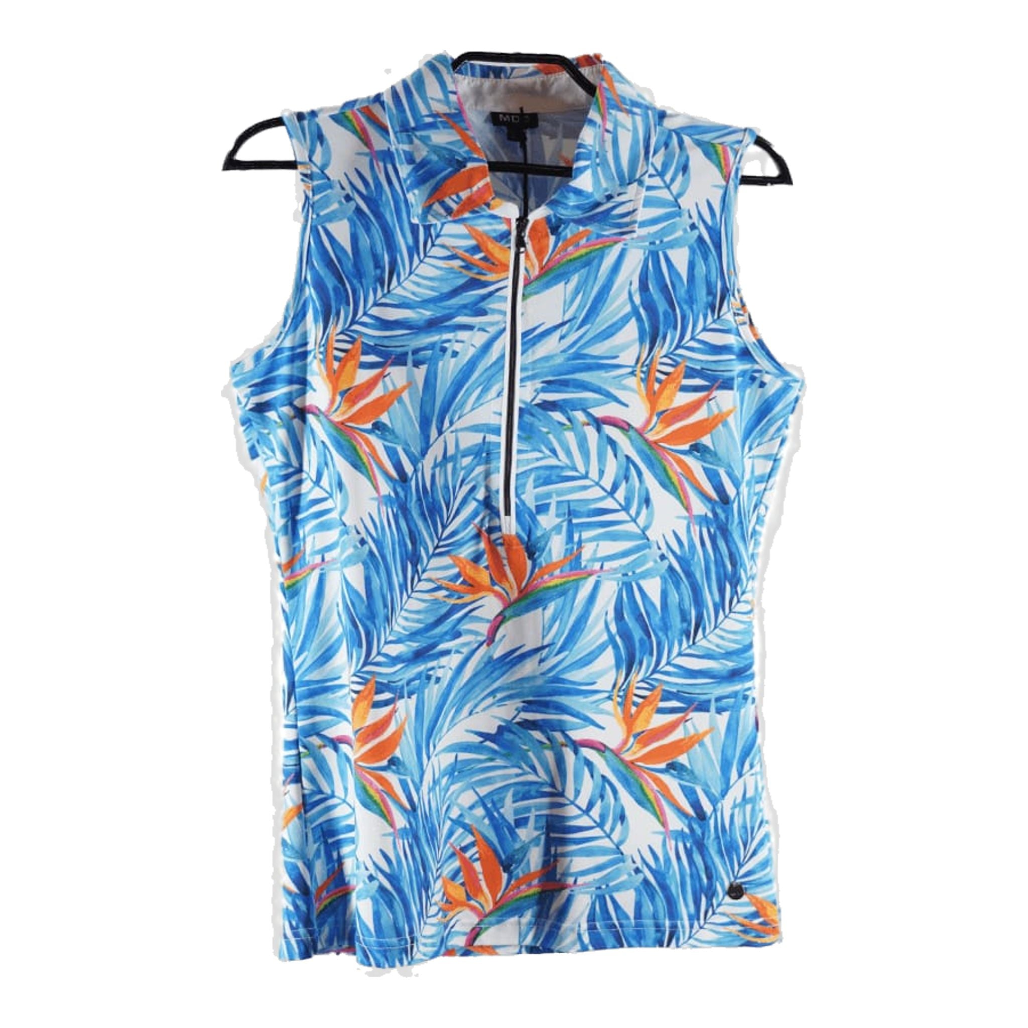 MDC Sportwear Polo da golf senza maniche da donna