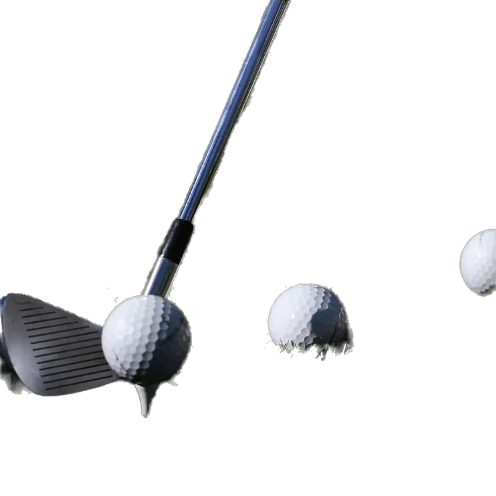 Io e il mio tappetino da golf Tri-Turf con canale per palline