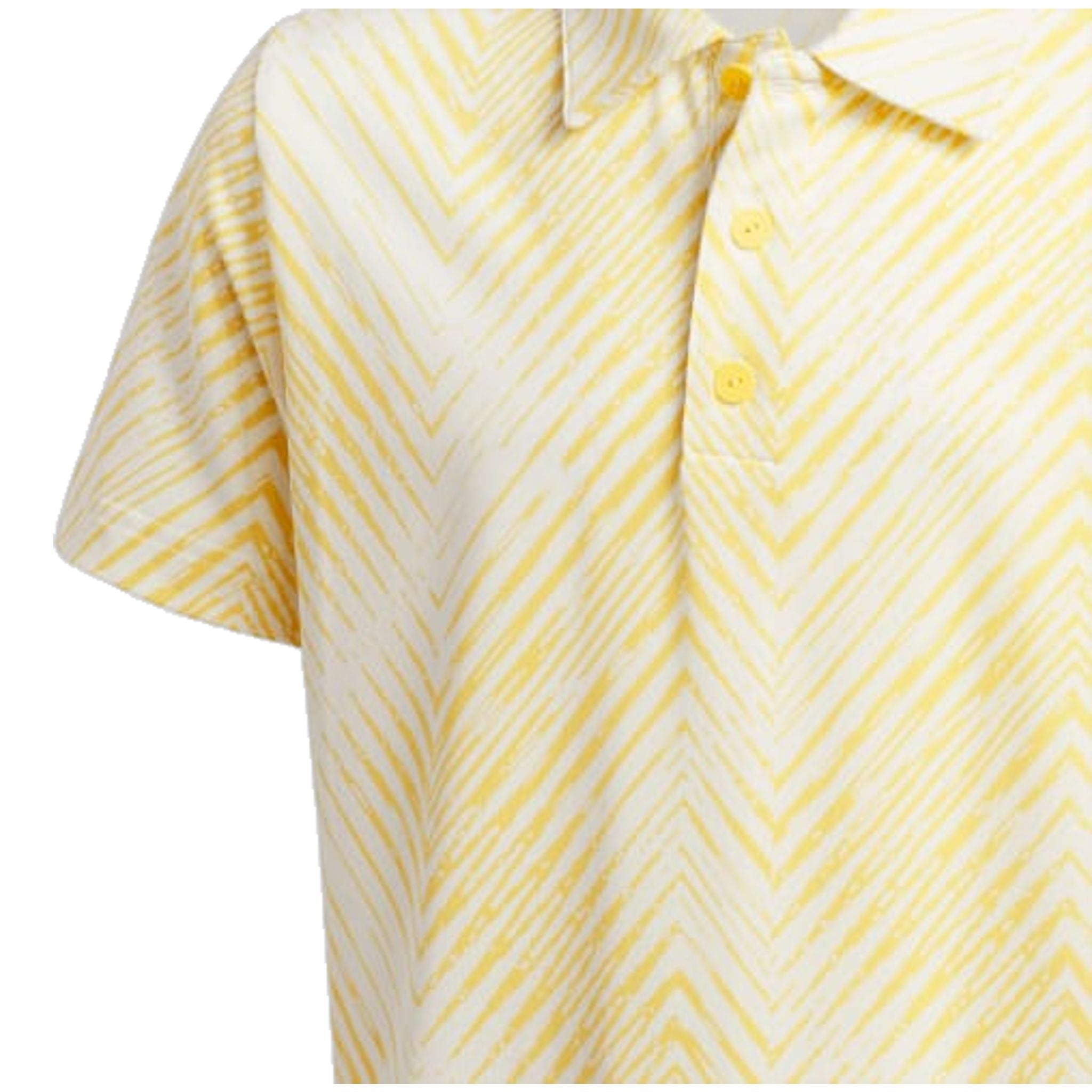 Polo Adidas da uomo con scritta a spina di pesce