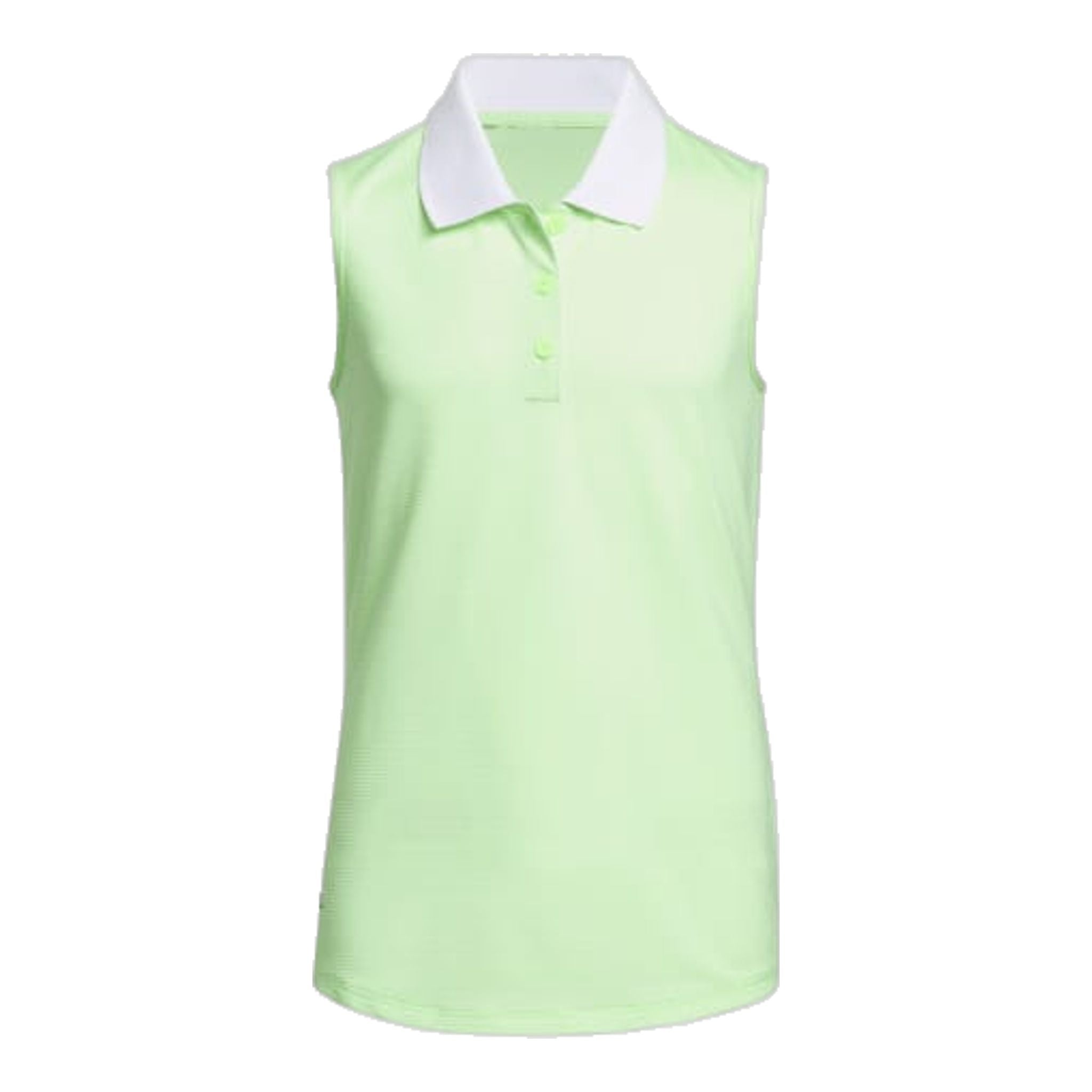 Polo senza maniche a righe Adidas Ottoman da donna