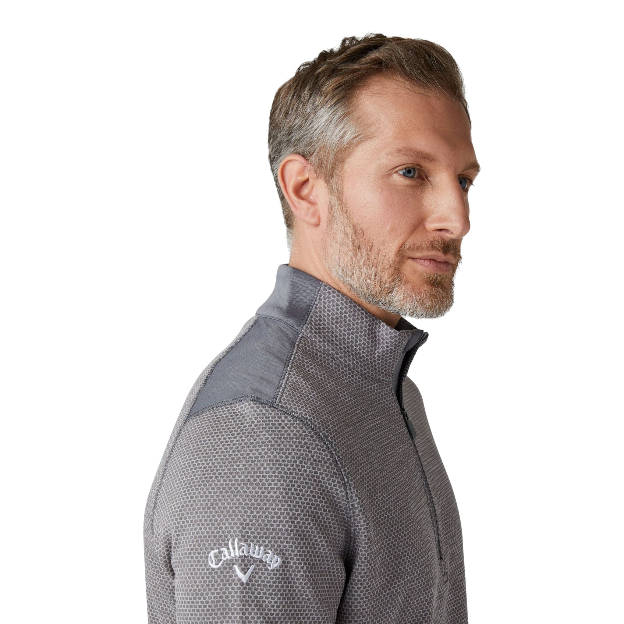 Strato in pile esagonale Callaway da uomo