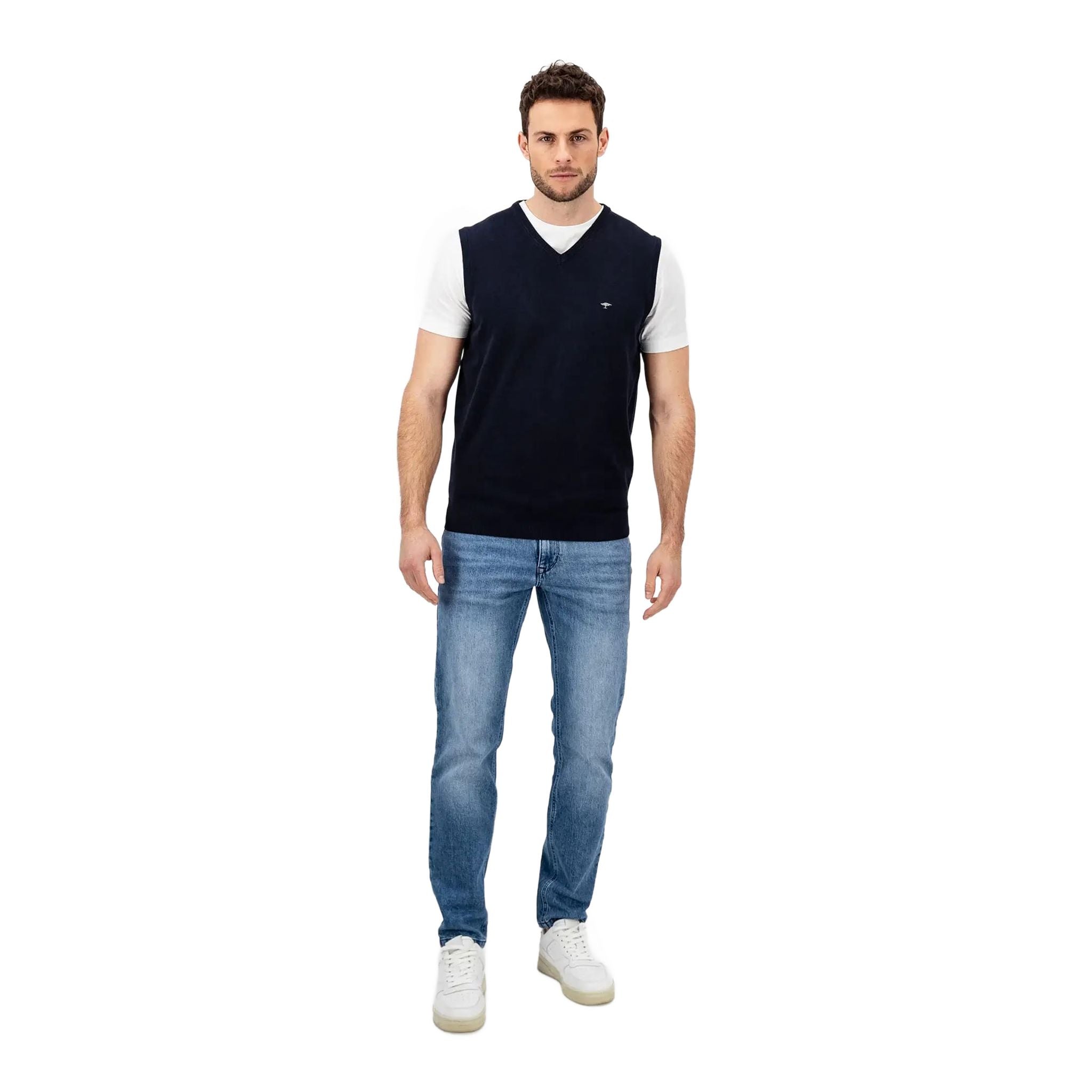 Gilet da uomo con scollo a V Fynch Hatton