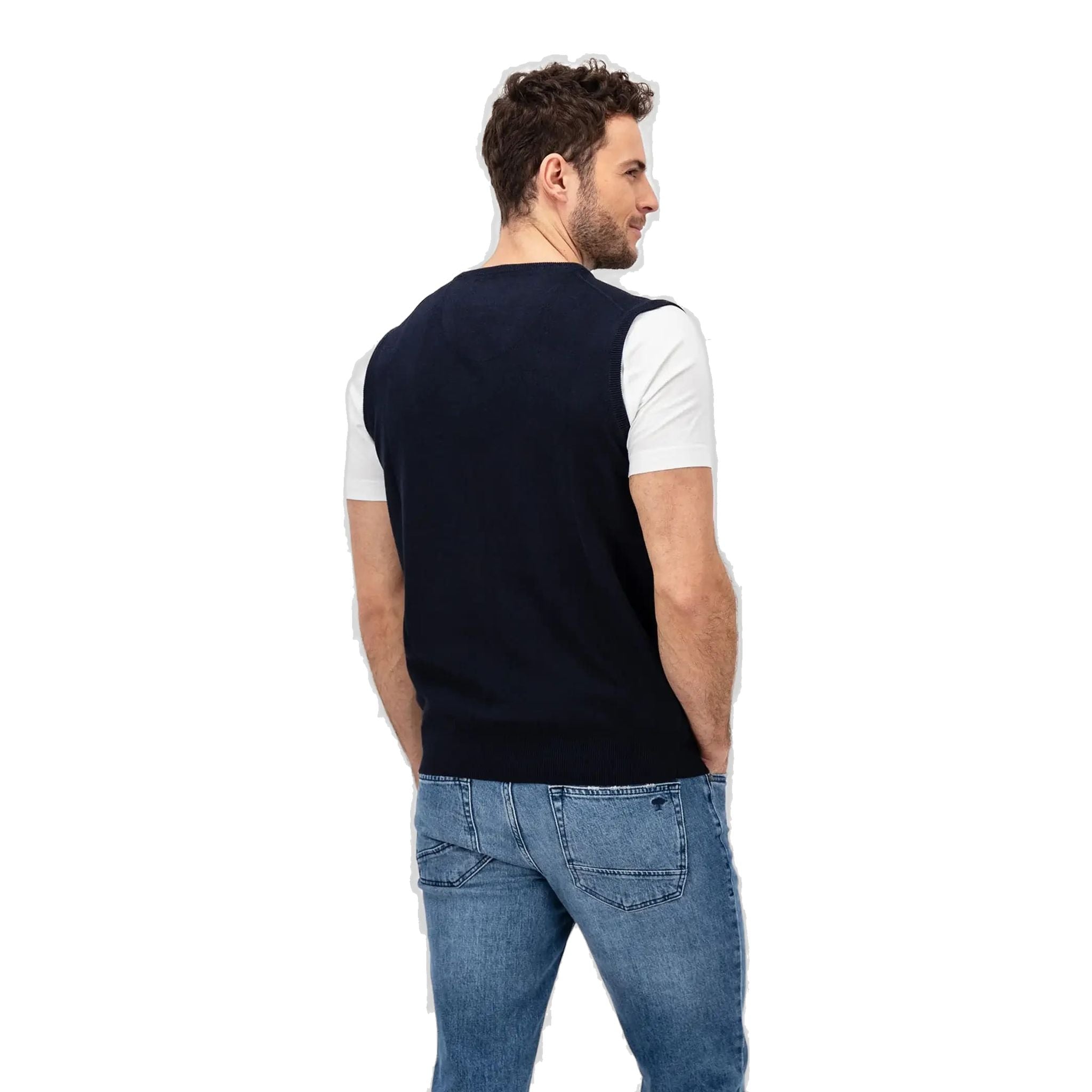 Gilet da uomo con scollo a V Fynch Hatton