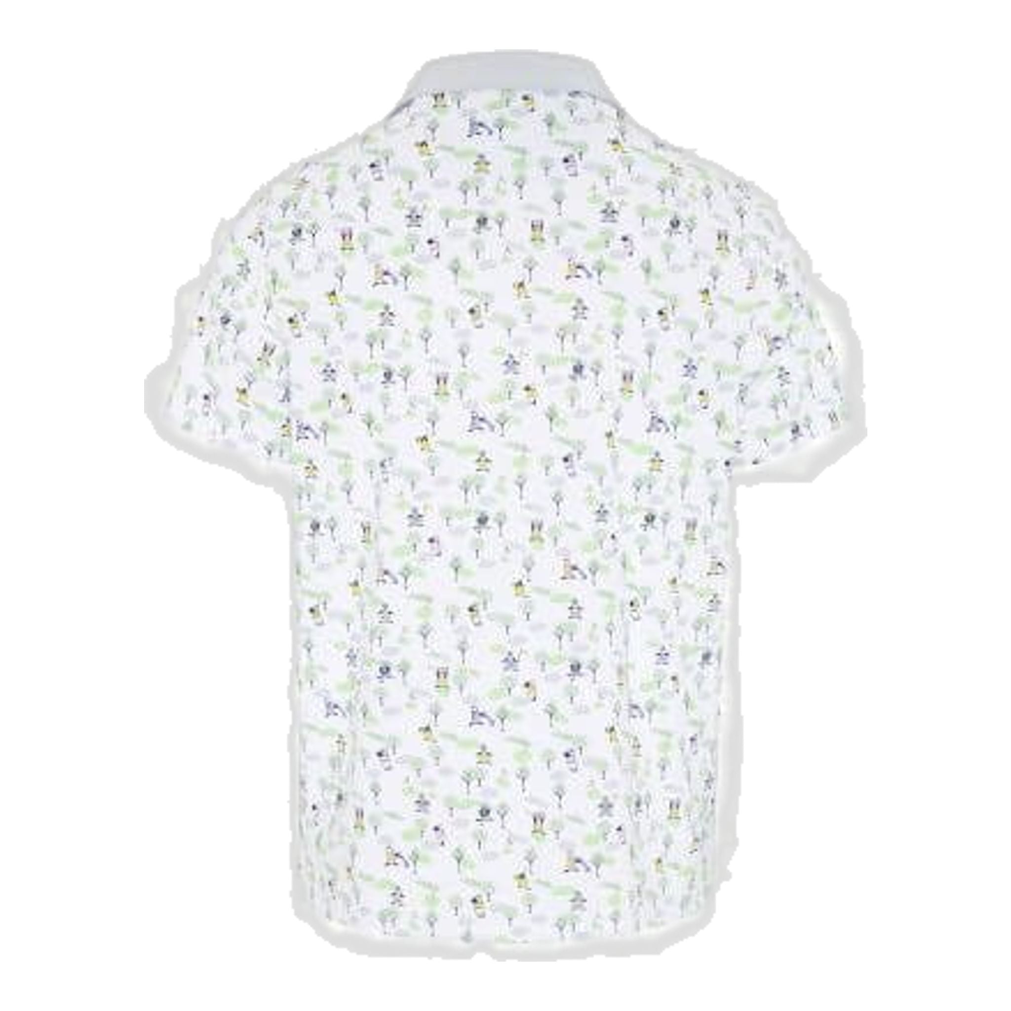 Polo originale da uomo con stampa a blocchi di colore Penguin Pete 'N The Course