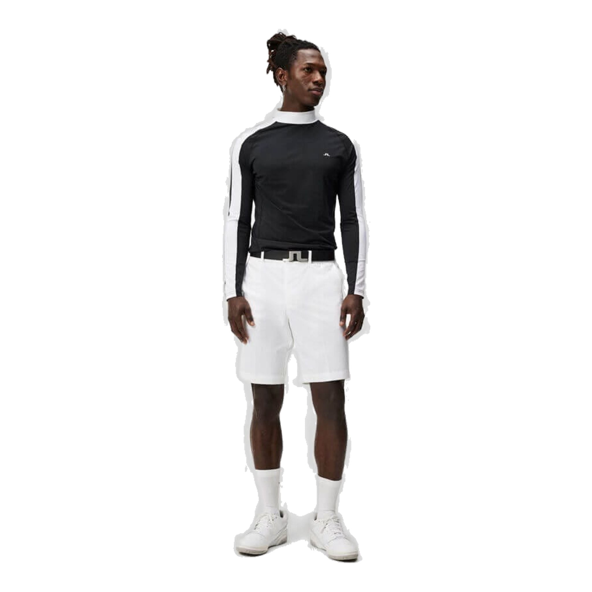 J. Lindeberg M Antoine Compression Top Nero L Uomo