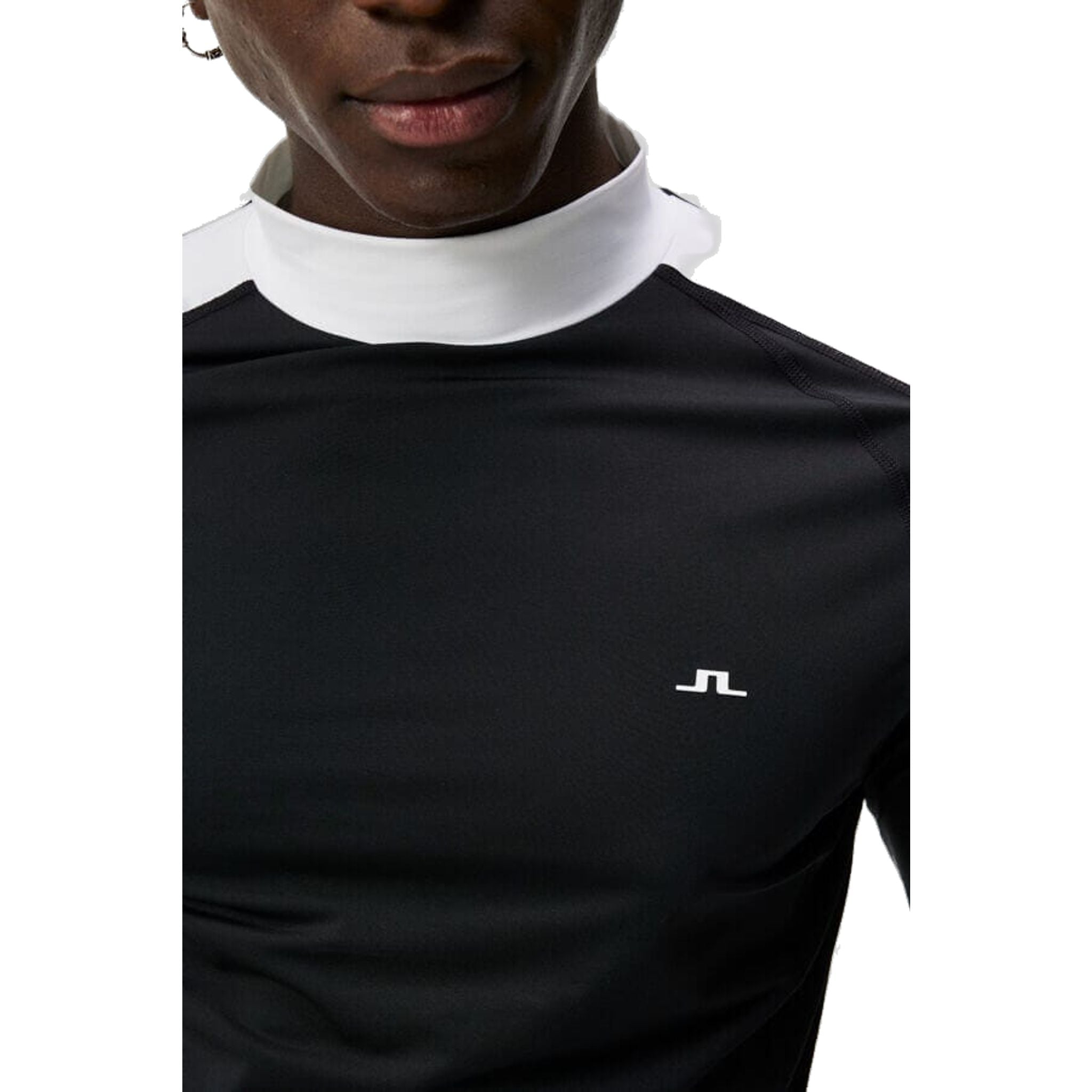 J. Lindeberg M Antoine Compression Top Nero L Uomo