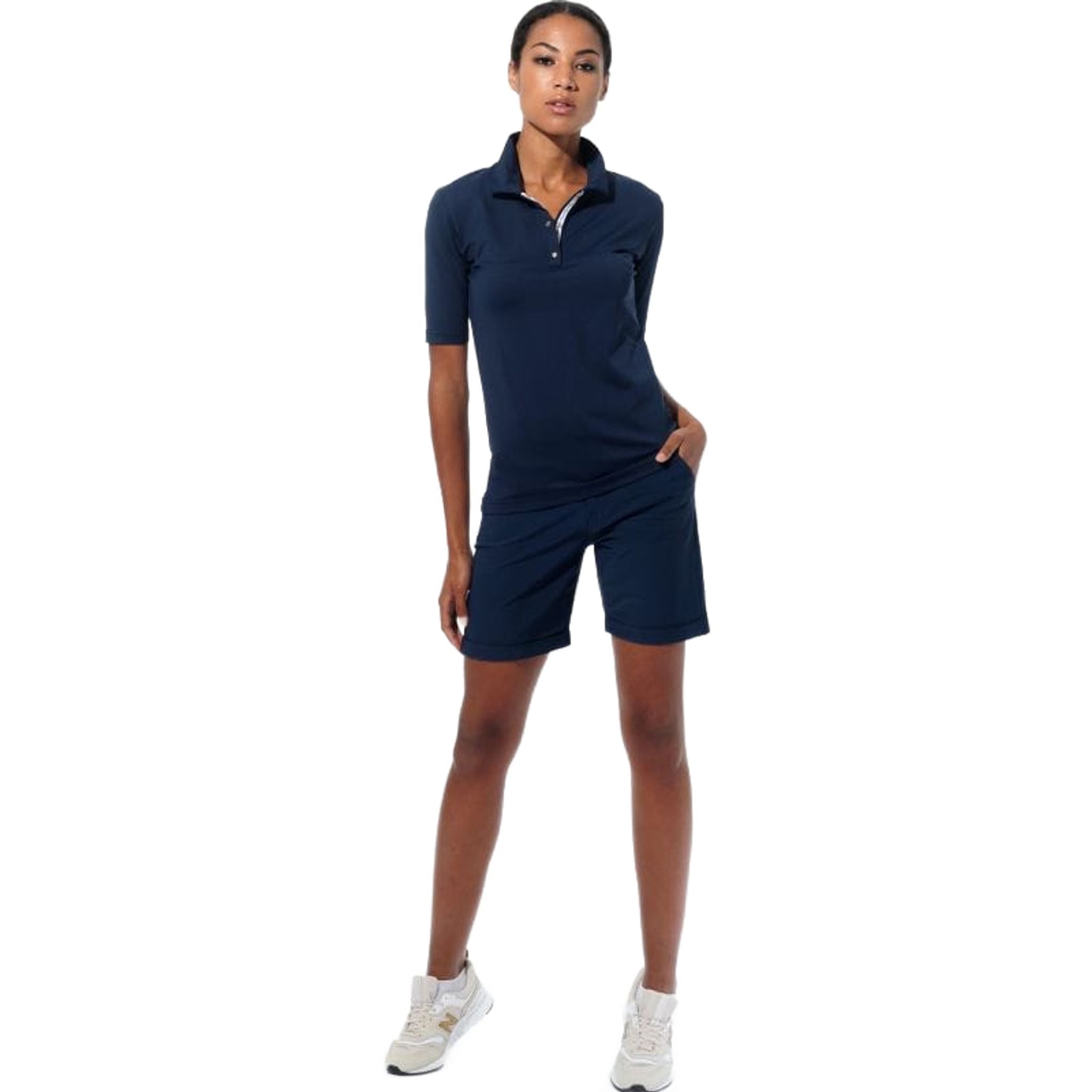 MDC Sportwear W Polo SL Merlyn Navy Donna