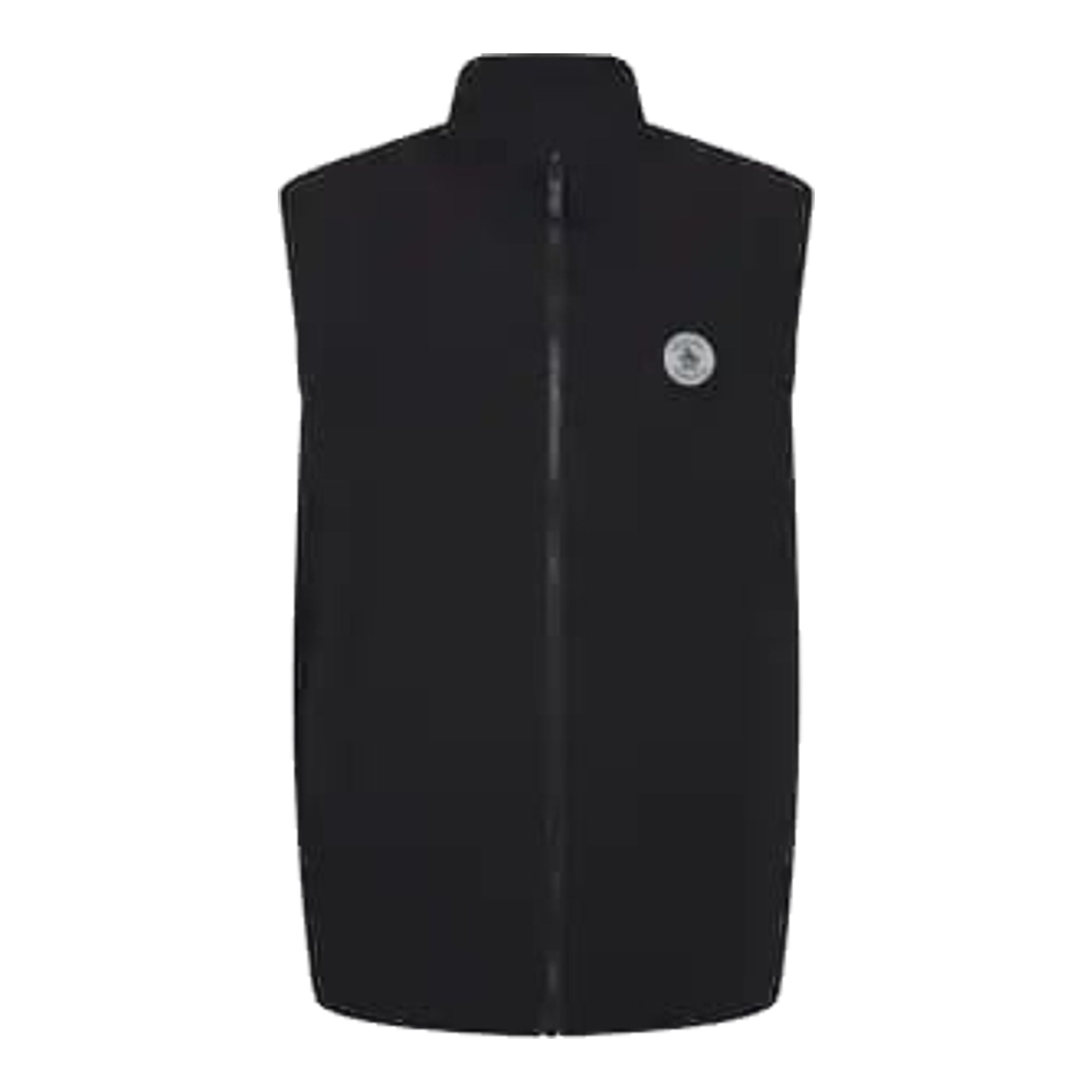 Gilet con cerniera completa Original Penguin Mixed Media Uomo Caviar XL Uomo