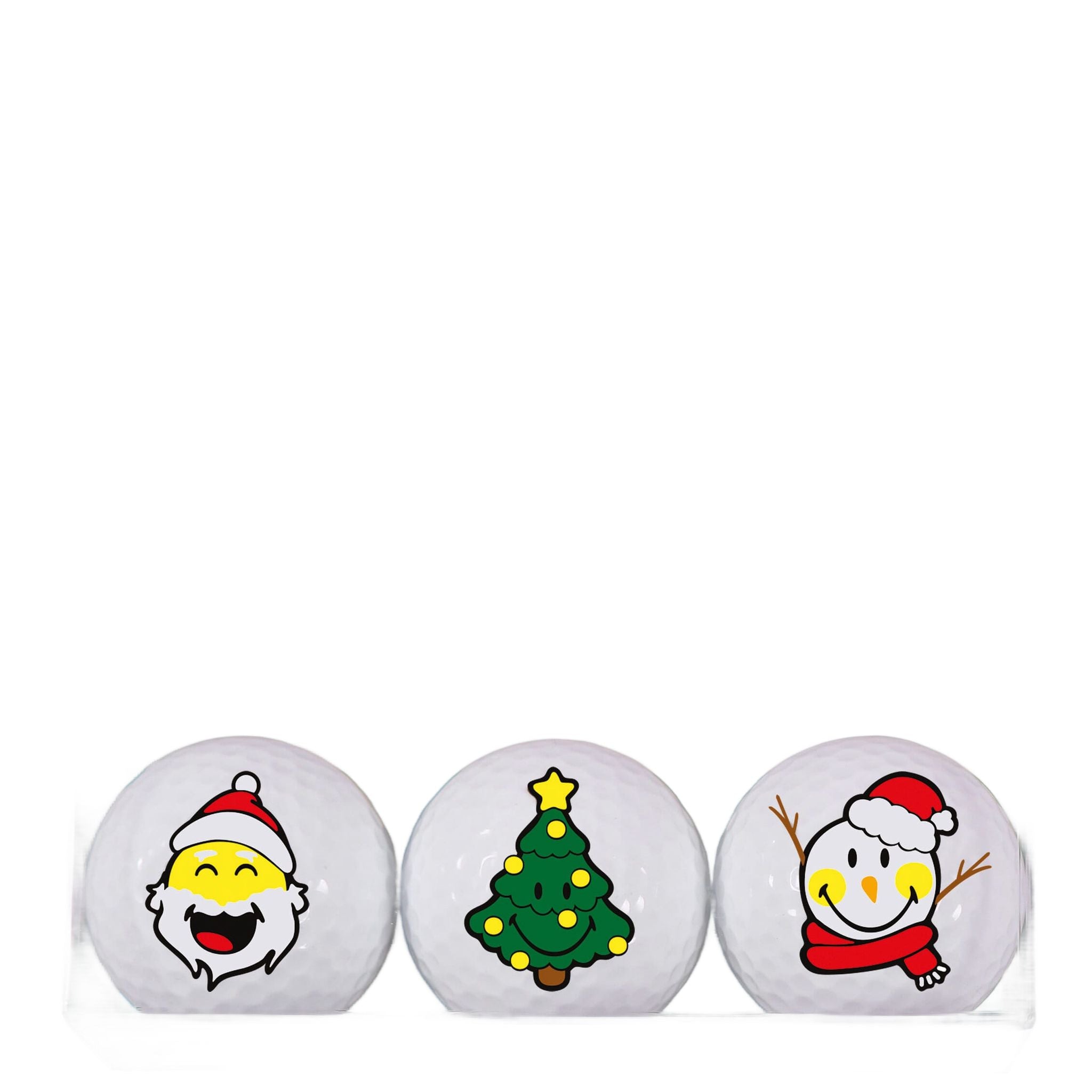Sportiques Golf Gifts Smiley X-Mas (3 palline) X2