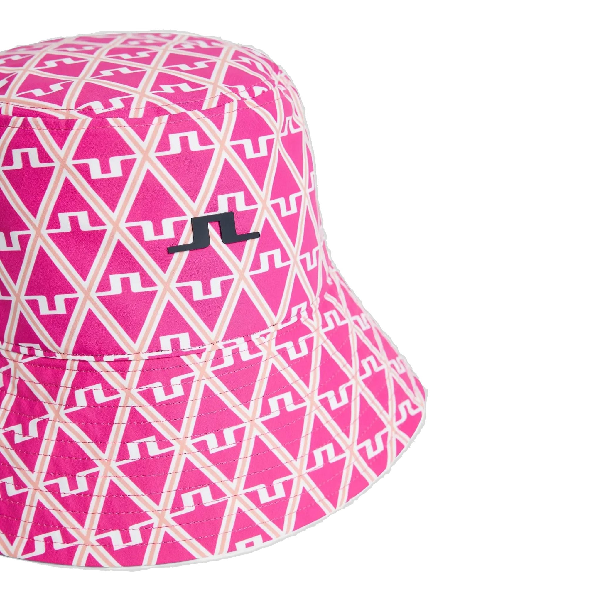 J. Lindeberg Cappello da pescatore con stampa rosa da donna