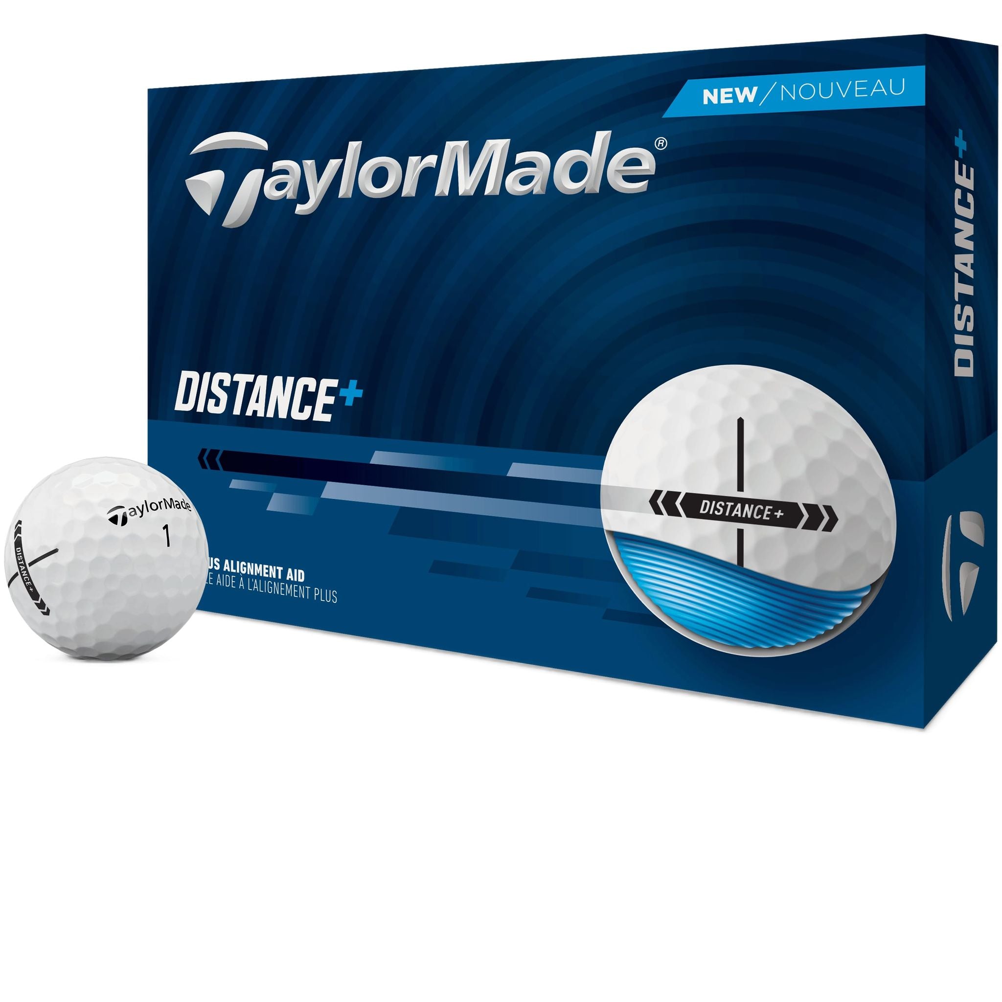 Palline da golf TaylorMade Distance+ da uomo