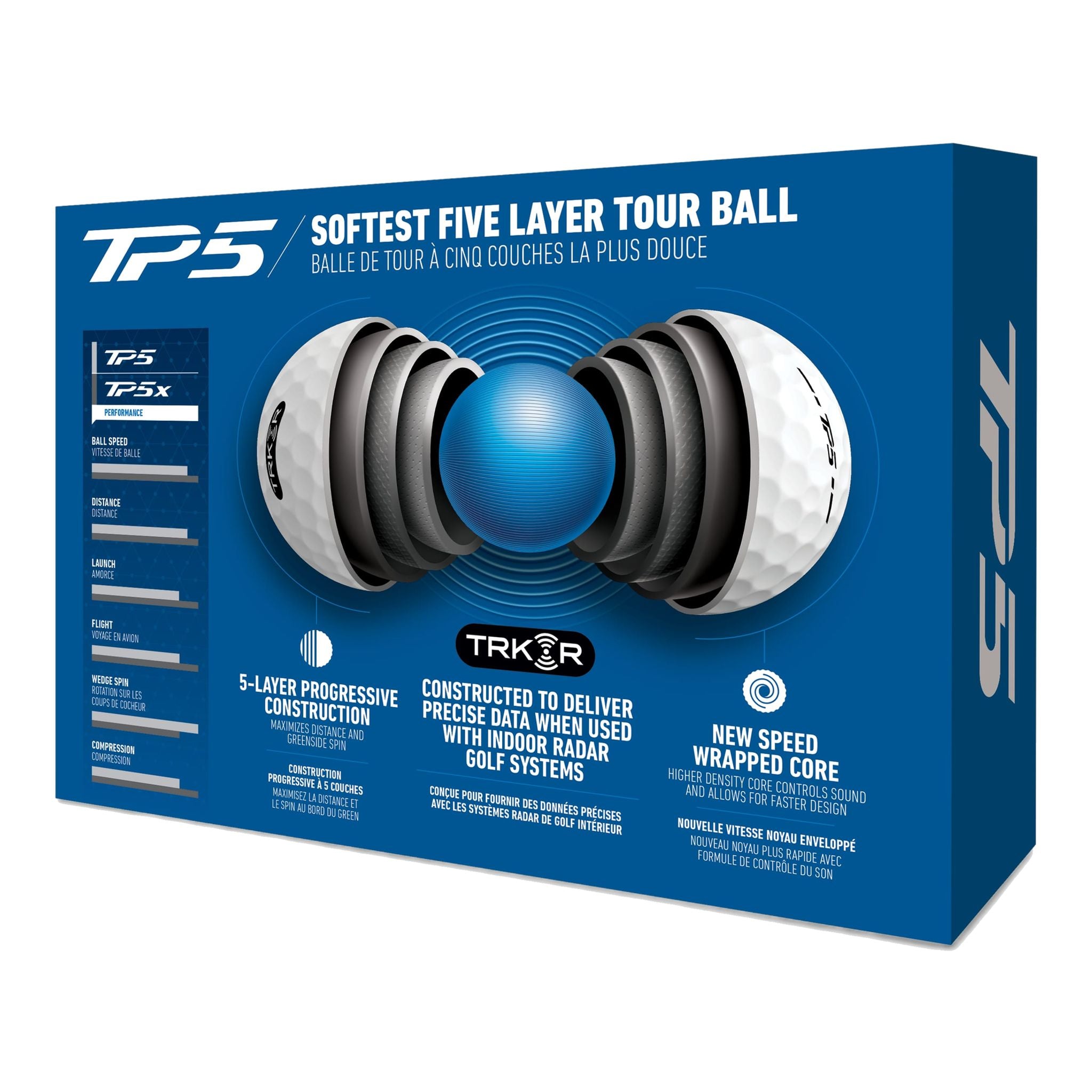 Palline da golf TaylorMade TP5 TRK-R