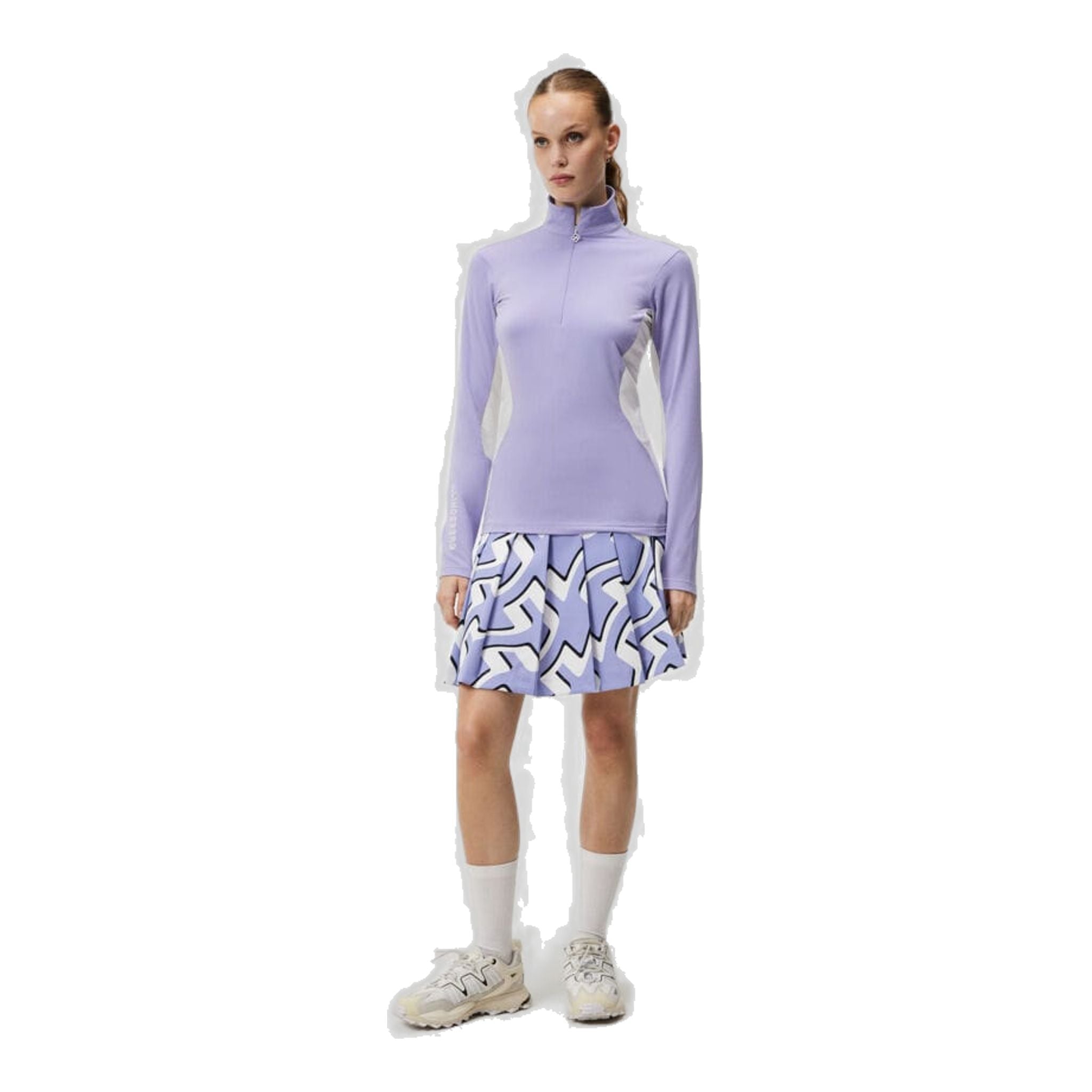 J. Lindeberg Coockies Mid Layer Donna Dolce Lavanda Donna