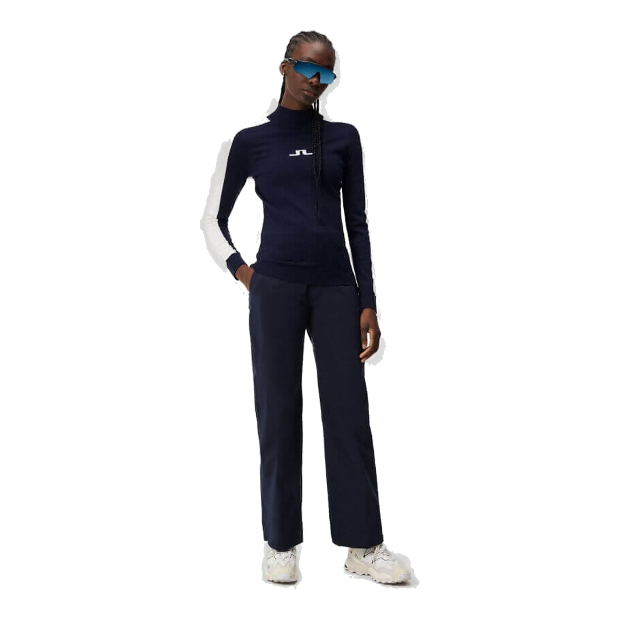 J. Lindeberg Adeline Maglione lavorato a maglia da donna JL Navy Donna